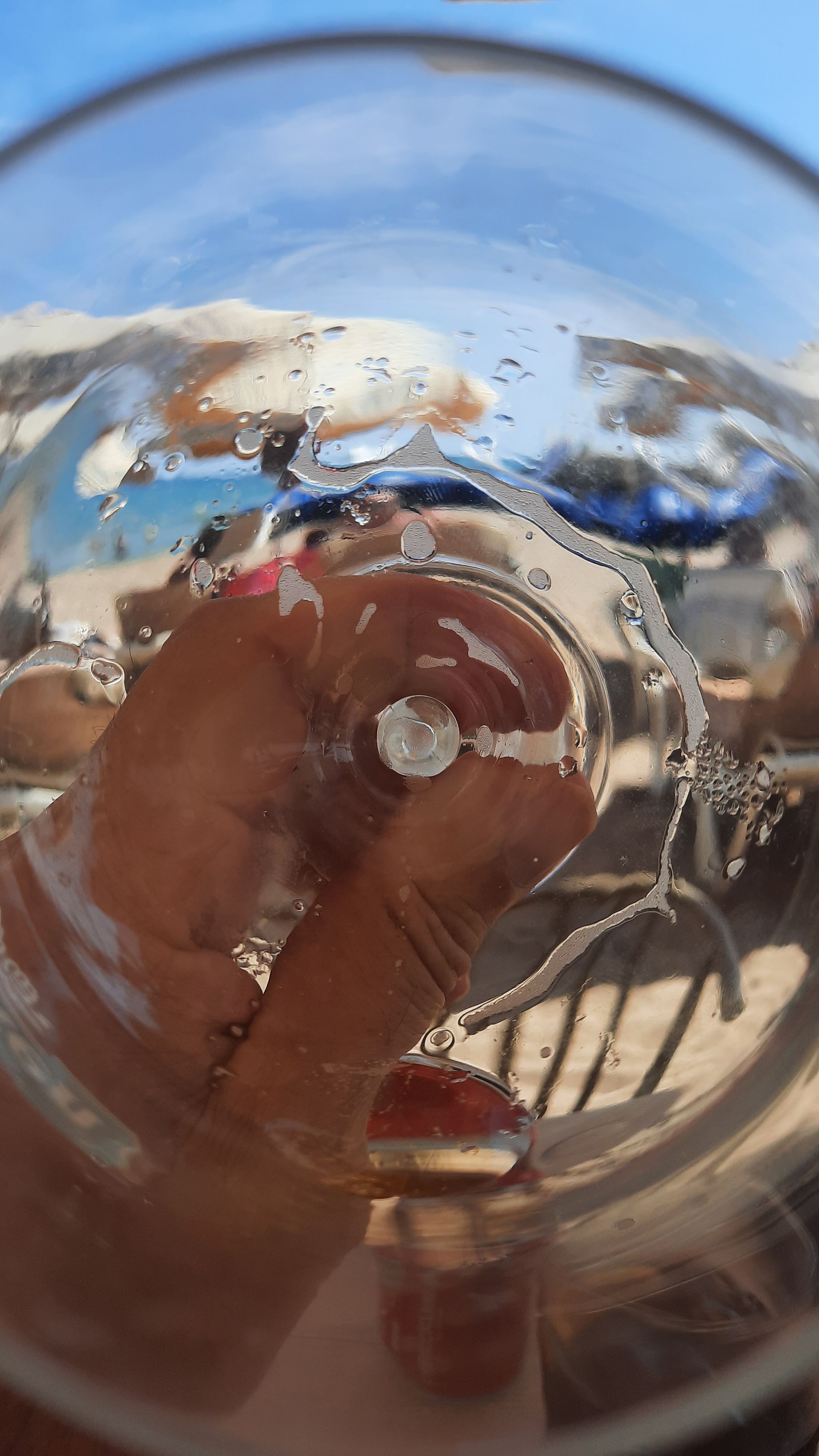 Les últimes gotes de l'estiu - Sitges FOTO: Pau Ricart Masip