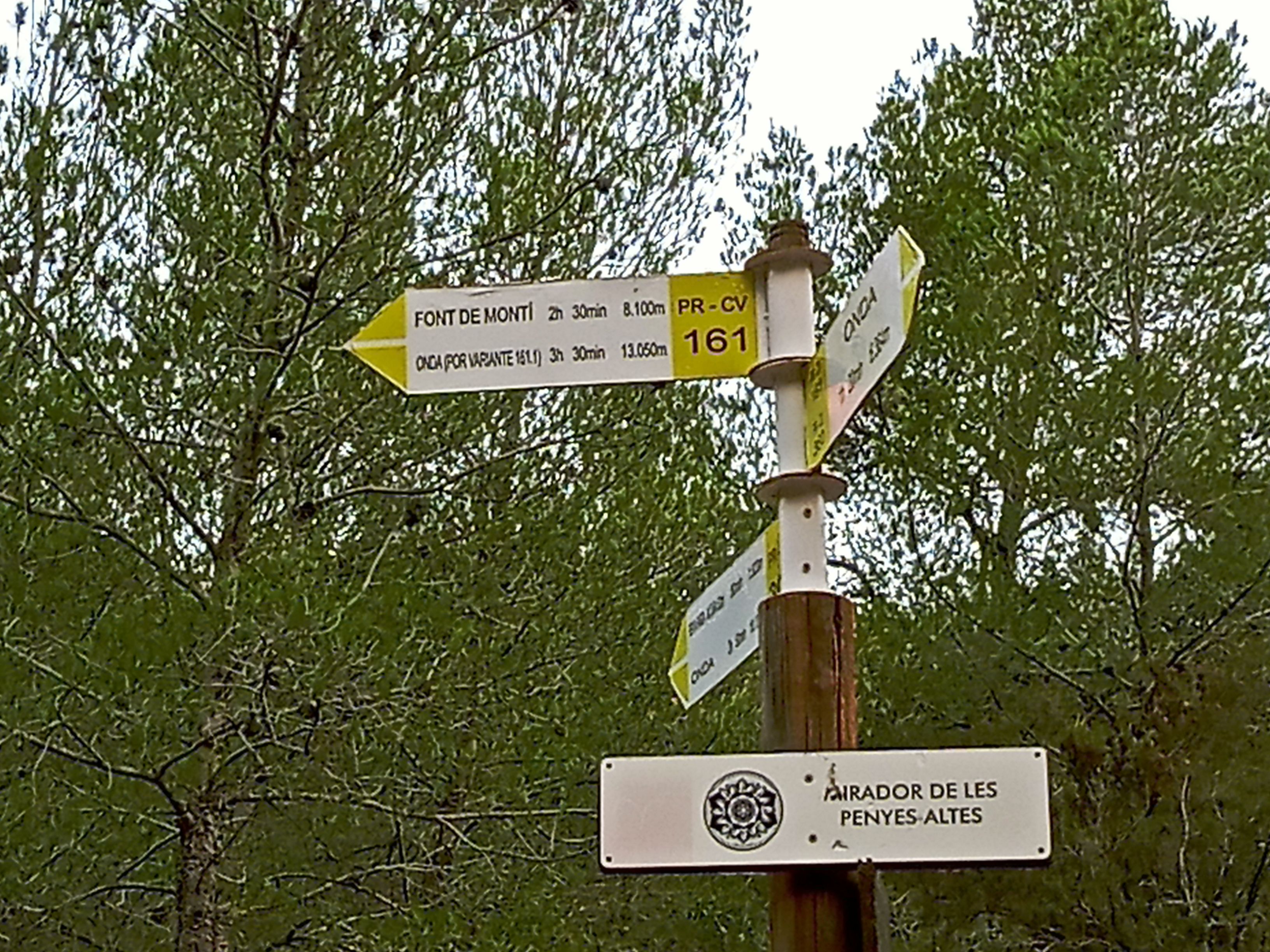 La vella cruilla de camins - Les Penyes Altas, Artana, Castelló FOTO: Jordi Pruna Urbina