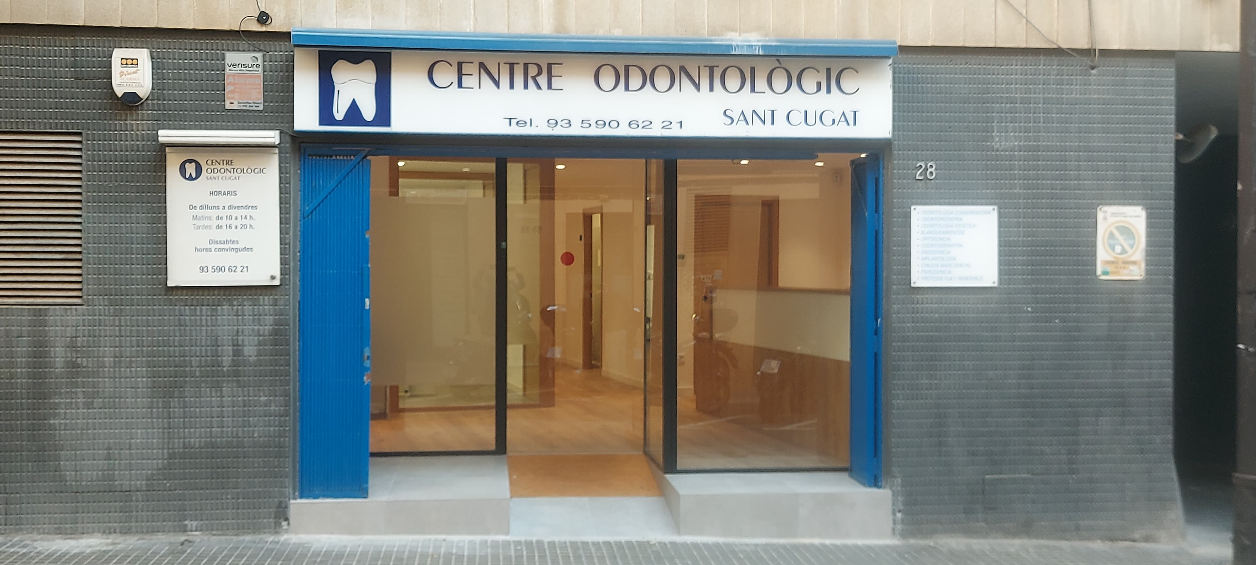 La clínica dental es troba a carrer Martorell, 28.  FOTO: Cedida