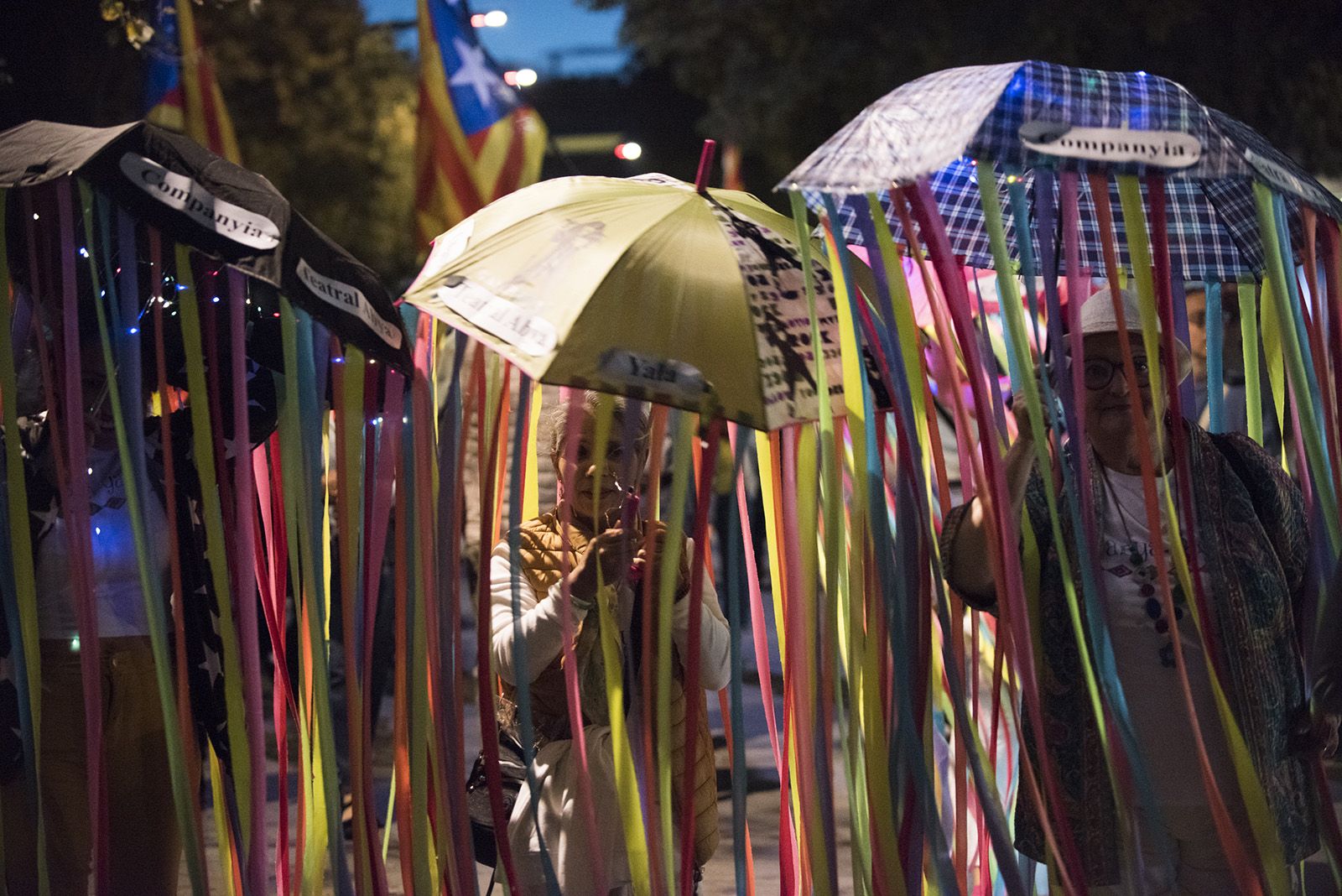 Cercavila de les entitats. FOTO: Bernat Millet.