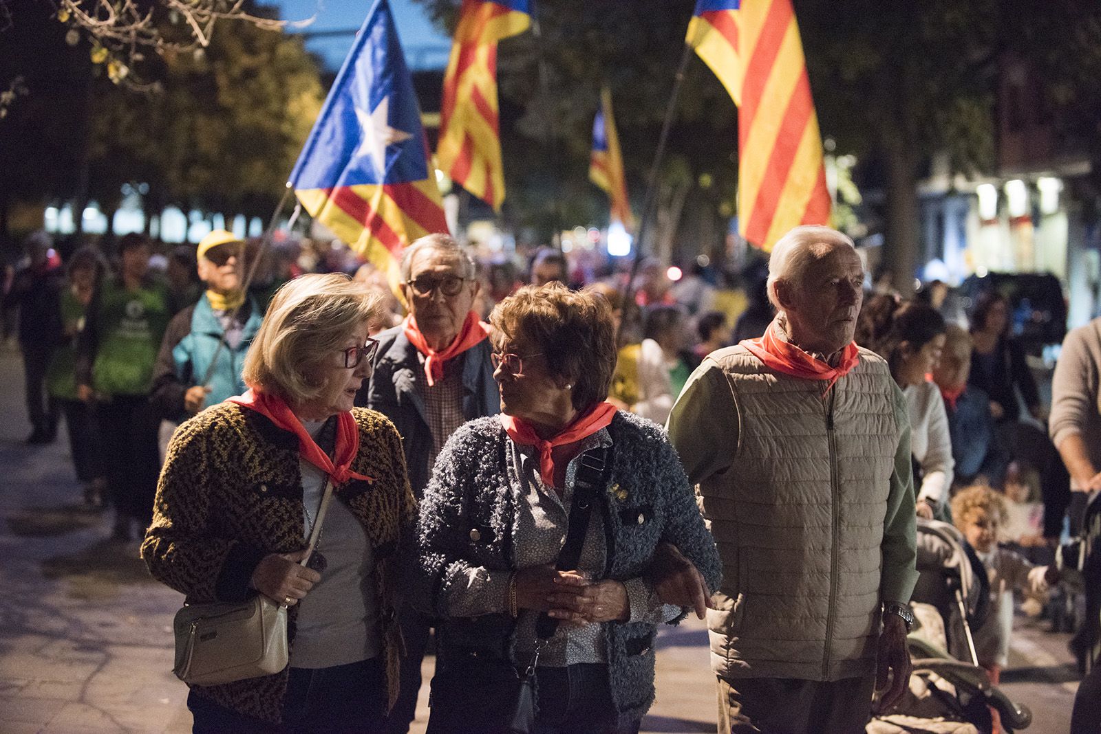 Cercavila de les entitats. FOTO: Bernat Millet.