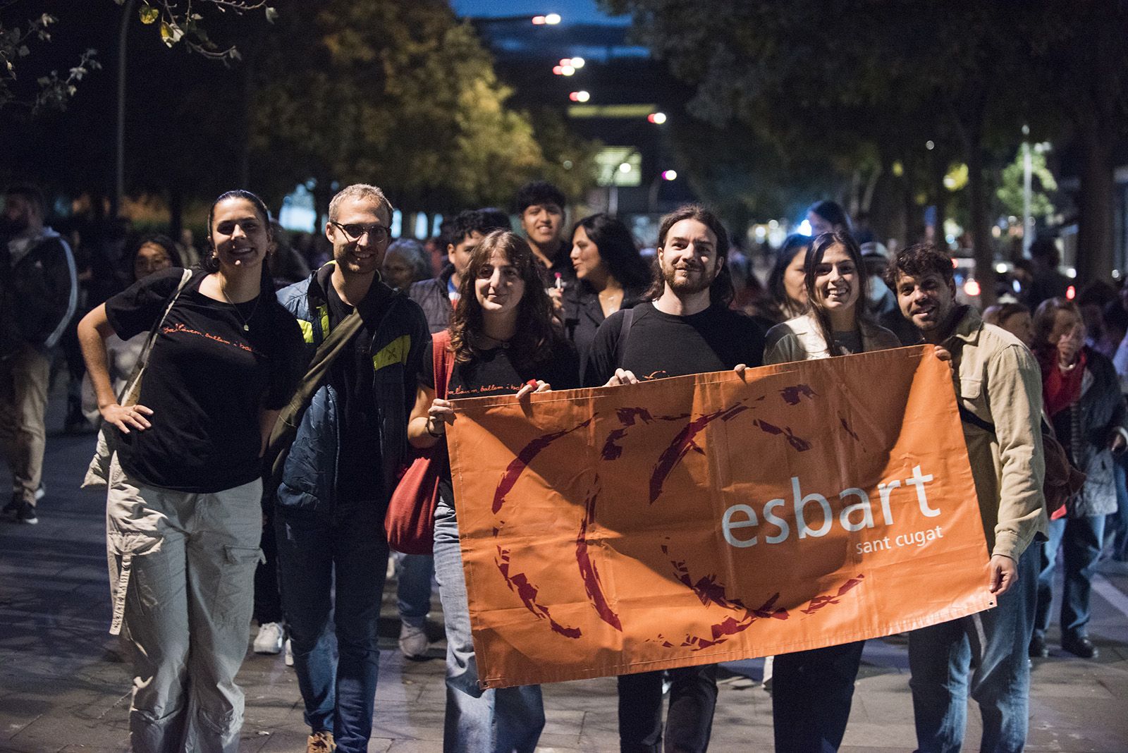 Cercavila de les entitats. FOTO: Bernat Millet.