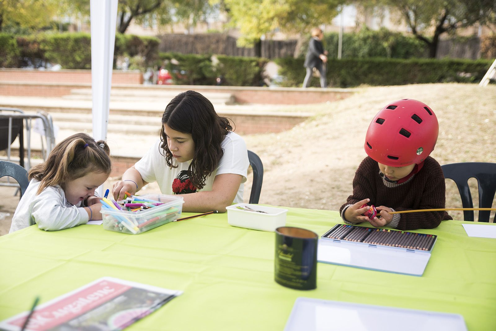 L'arbre solidari. FOTO: Bernat Millet.