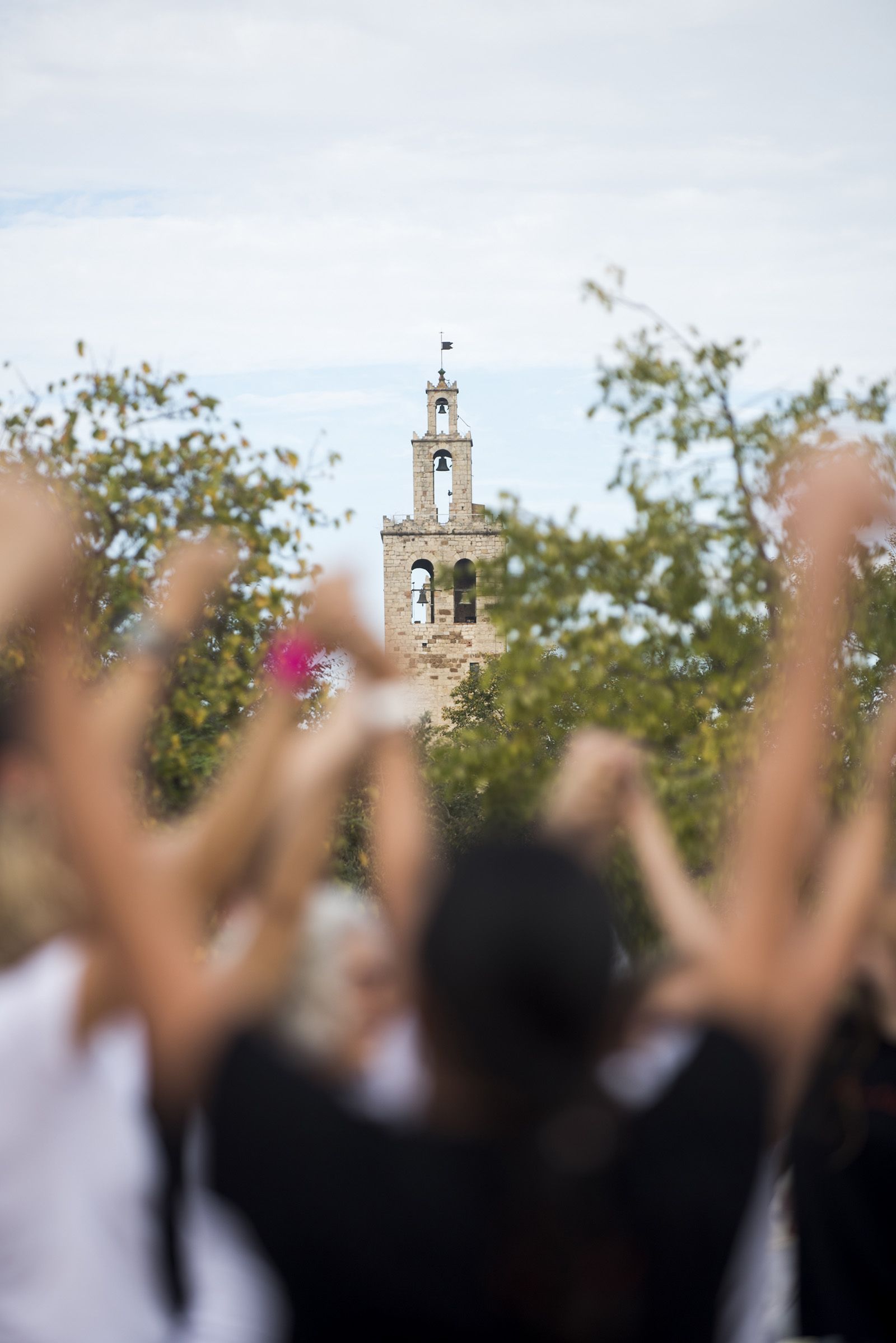 Ballada de Festa de Tardor de l'Esbart amb la col·laboració de l'Entitat Sardanista Sant Cugat. FOTO: Bernat Millet.