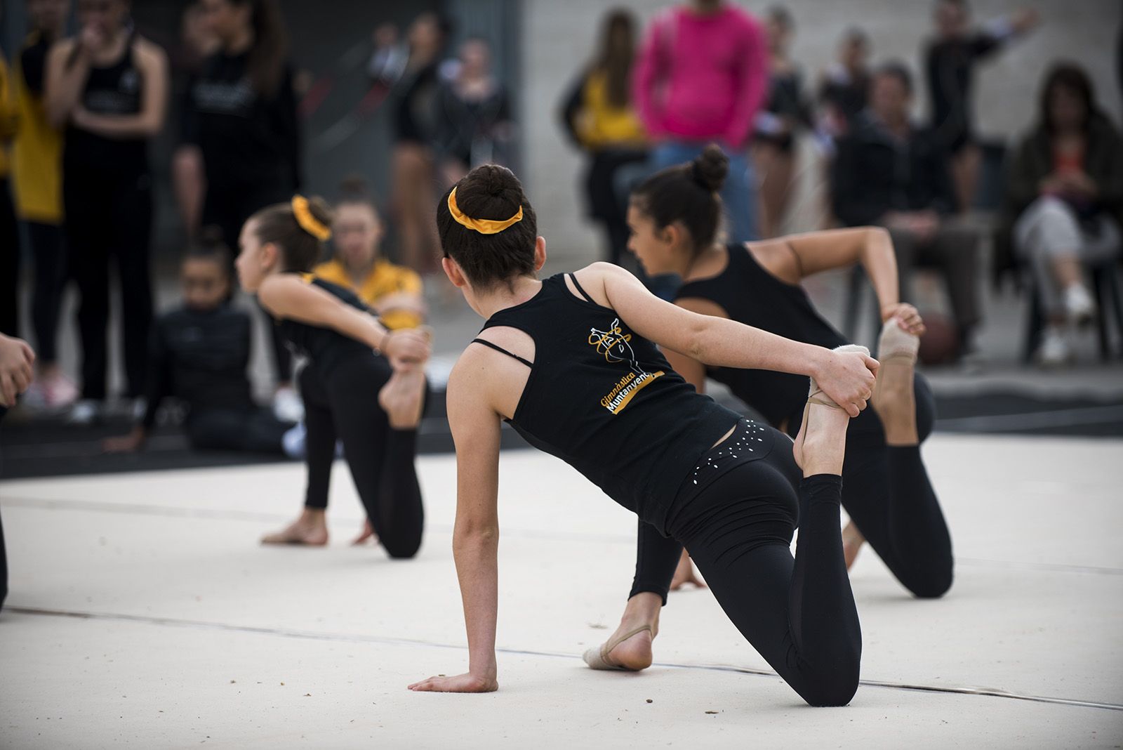 Exhibició Gimnàstica Rítmica. FOTO: Bernat Millet.