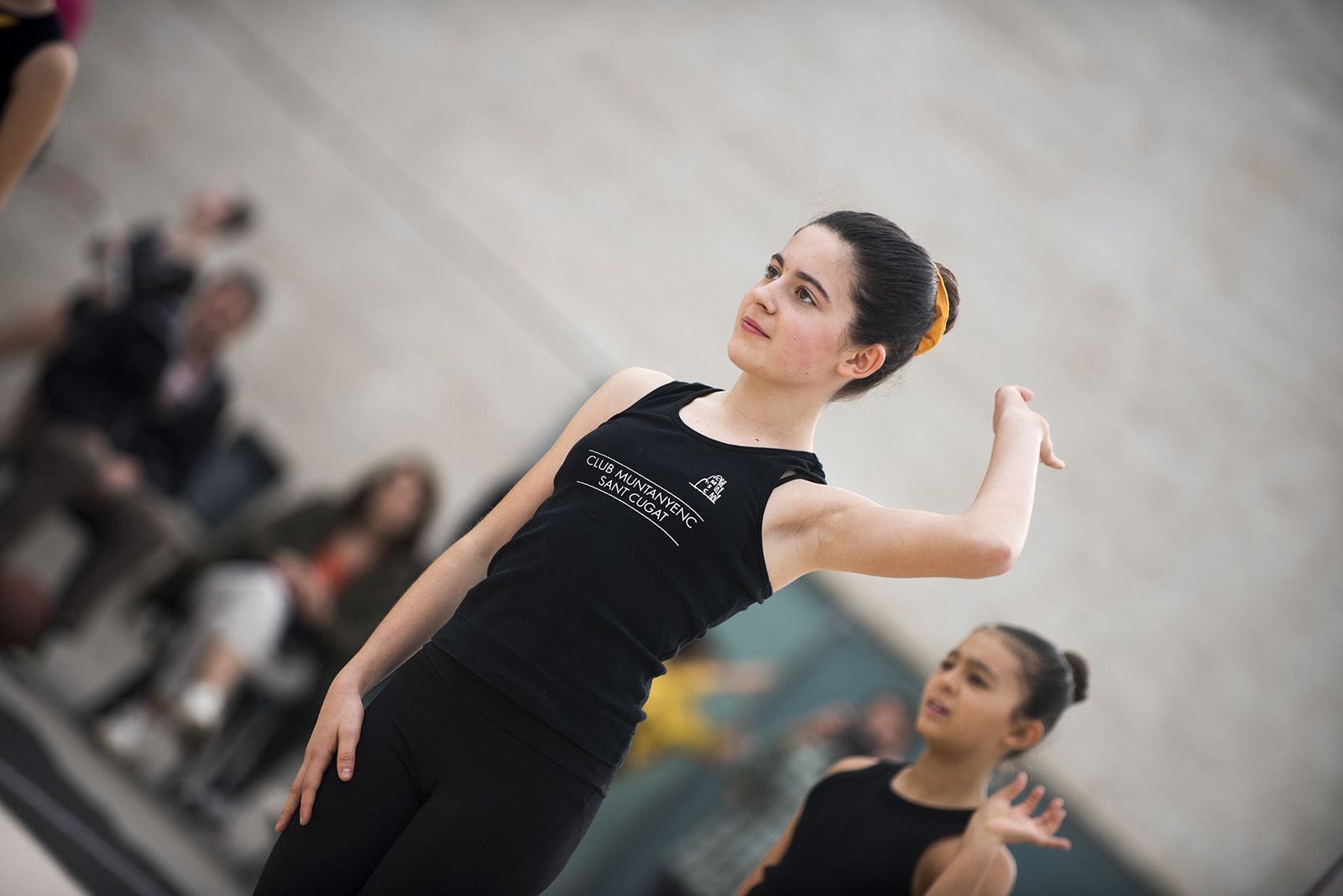 Exhibició Gimnàstica Rítmica. FOTO: Bernat Millet.