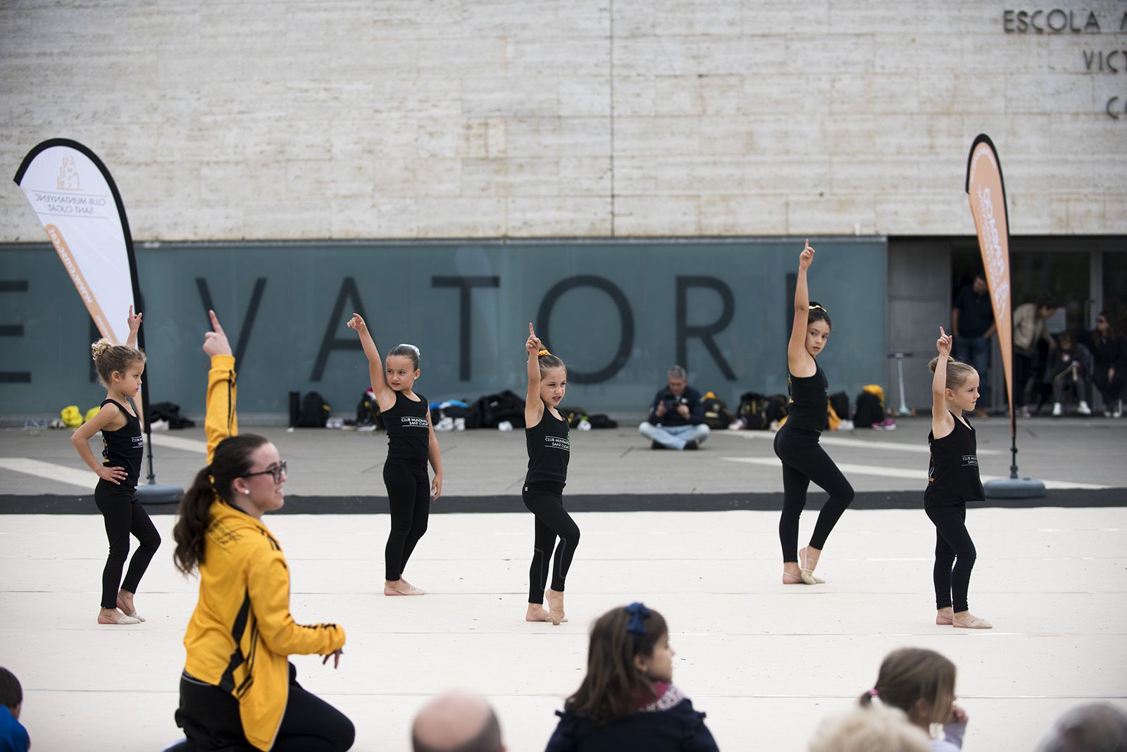 Exhibició Gimnàstica Rítmica. FOTO: Bernat Millet.