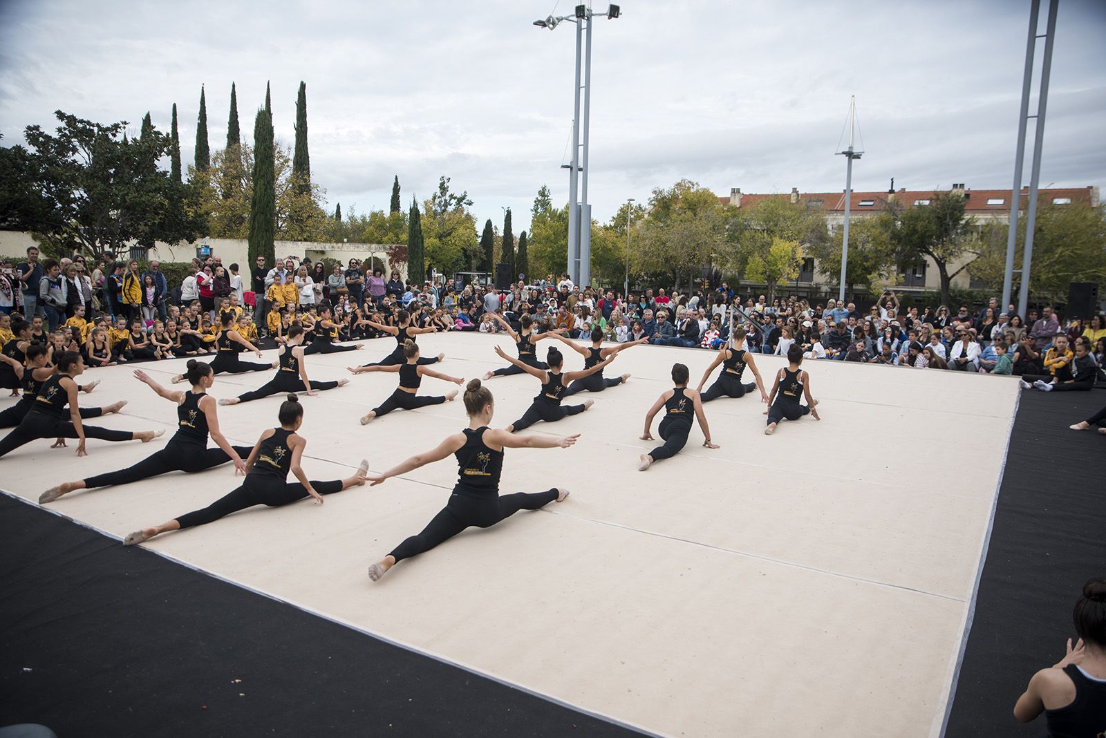 Exhibició Gimnàstica Rítmica. FOTO: Bernat Millet.
