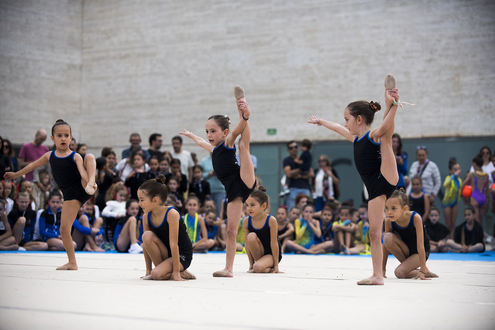 Exhibició Gimnàstica Rítmica i Estètica. FOTO: Bernat Millet.