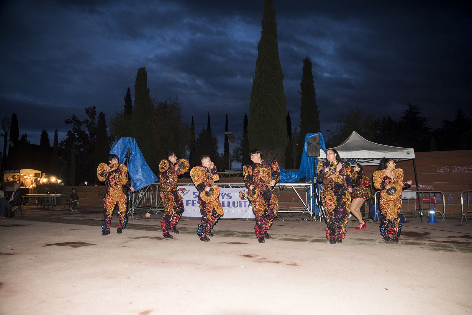 Mostra de dansa boliviana. FOTO: Bernat Millet.