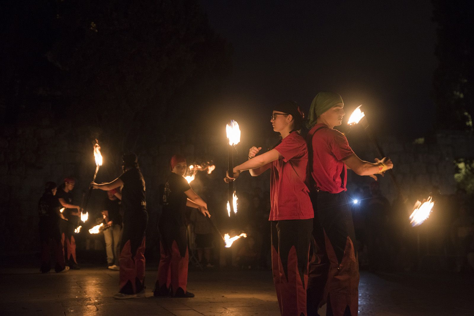 Correfoc infantil. FOTO: Bernat Millet.