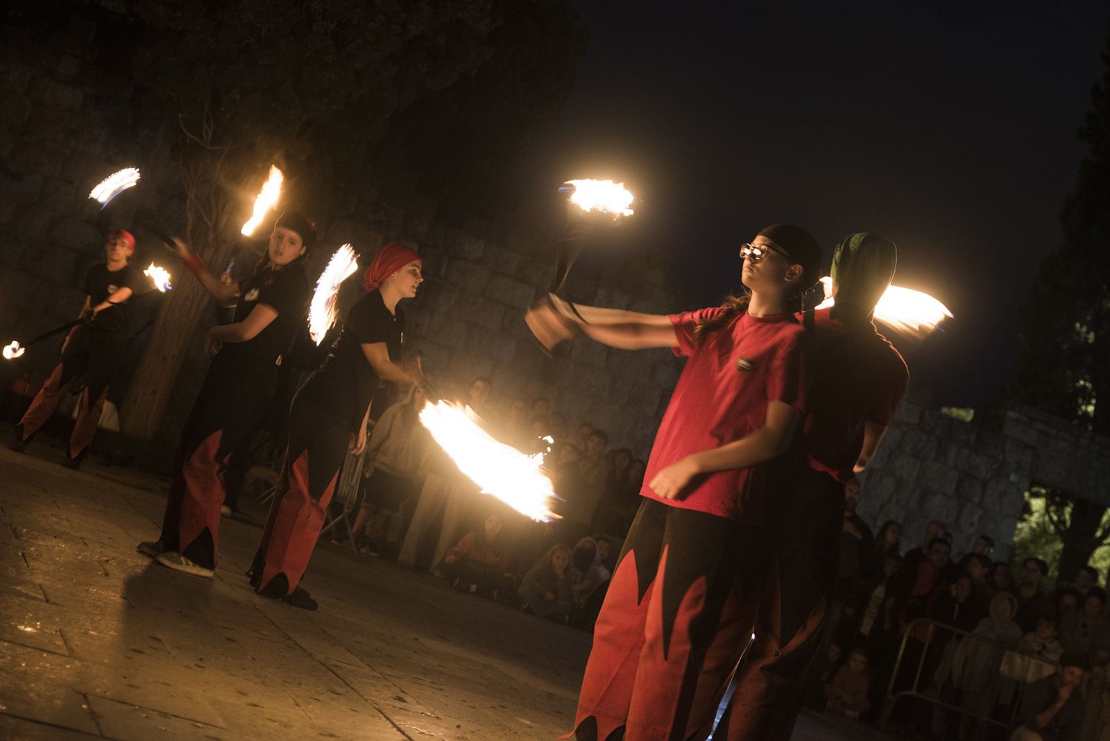 Correfoc infantil. FOTO: Bernat Millet.