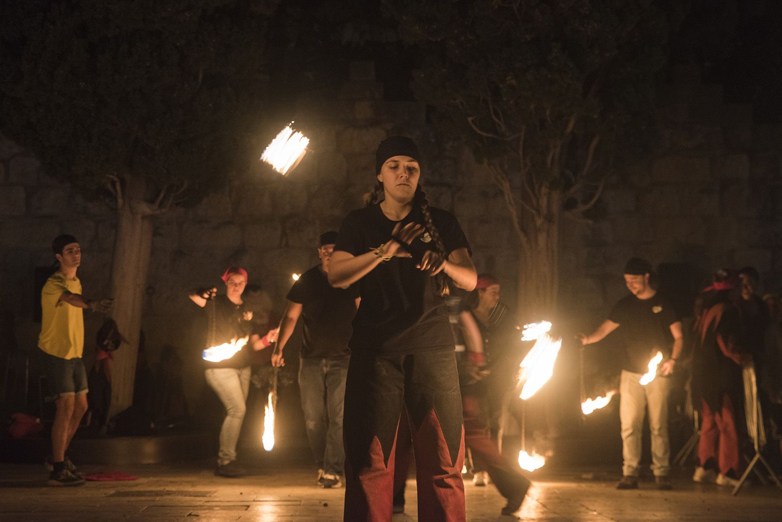 Correfoc infantil. FOTO: Bernat Millet.