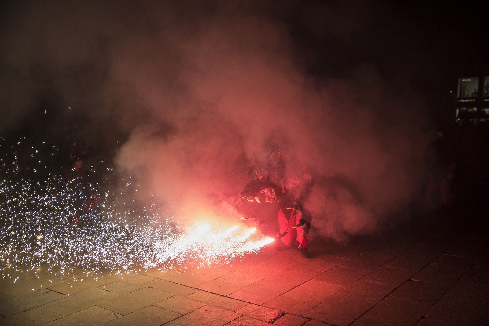 Correfoc infantil. FOTO: Bernat Millet.