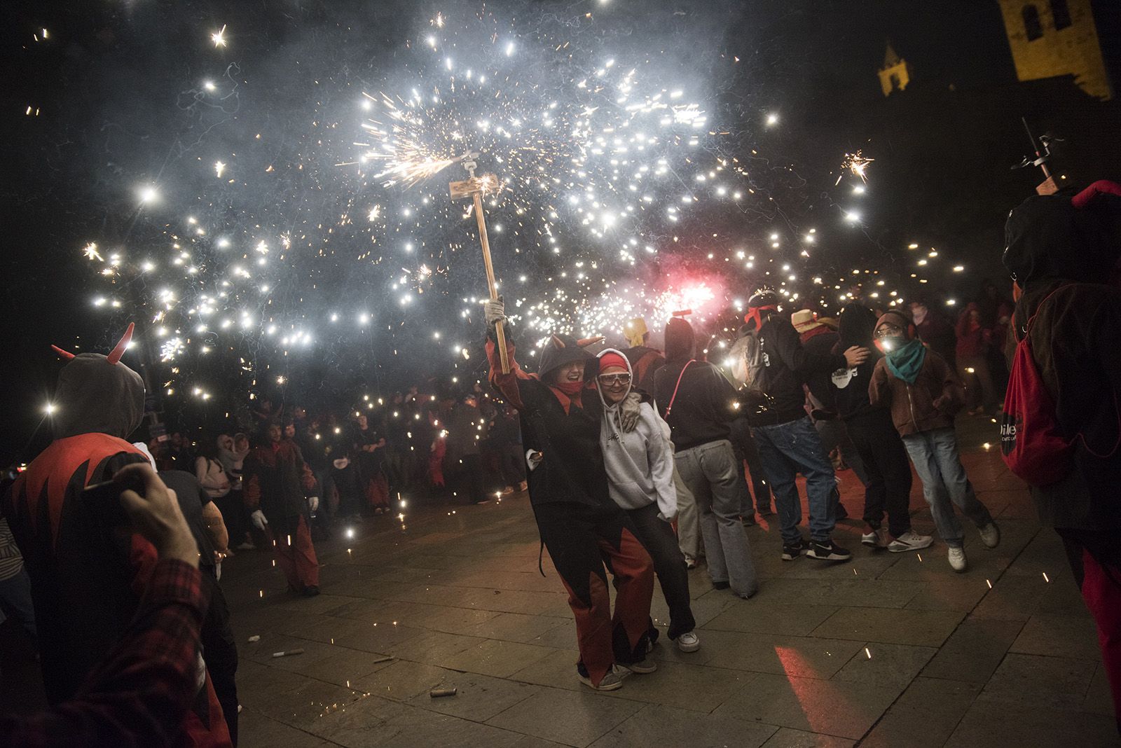 Correfoc infantil. FOTO: Bernat Millet.
