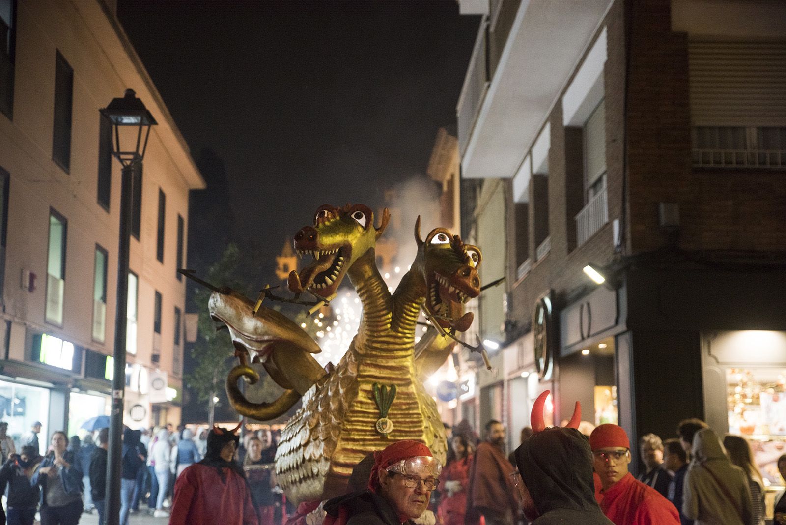 Correfoc infantil. FOTO: Bernat Millet.