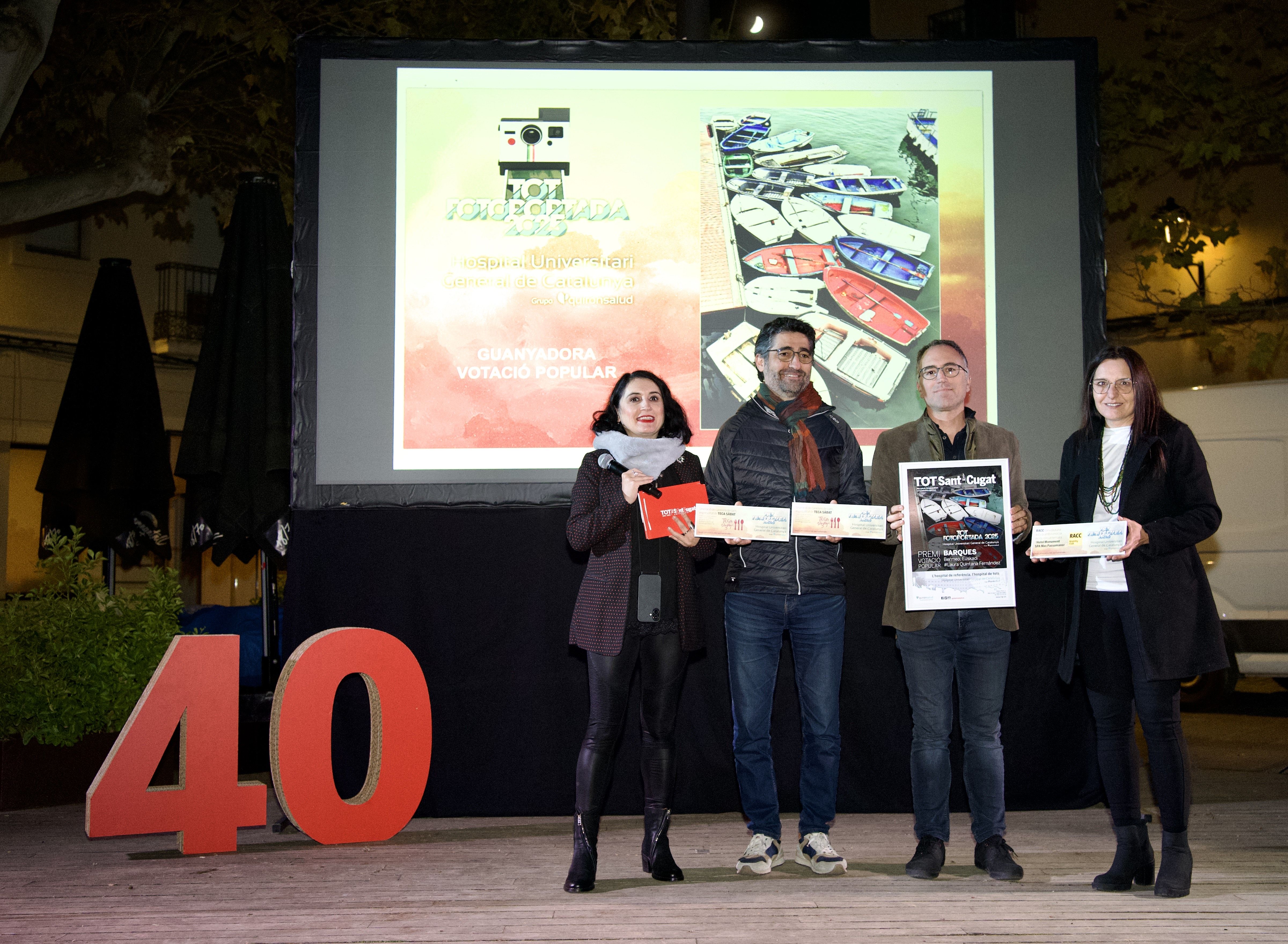 Acte d'entrega de premis i inauguració del 28è TOT Fotoportada FOTO: Mireia Comas