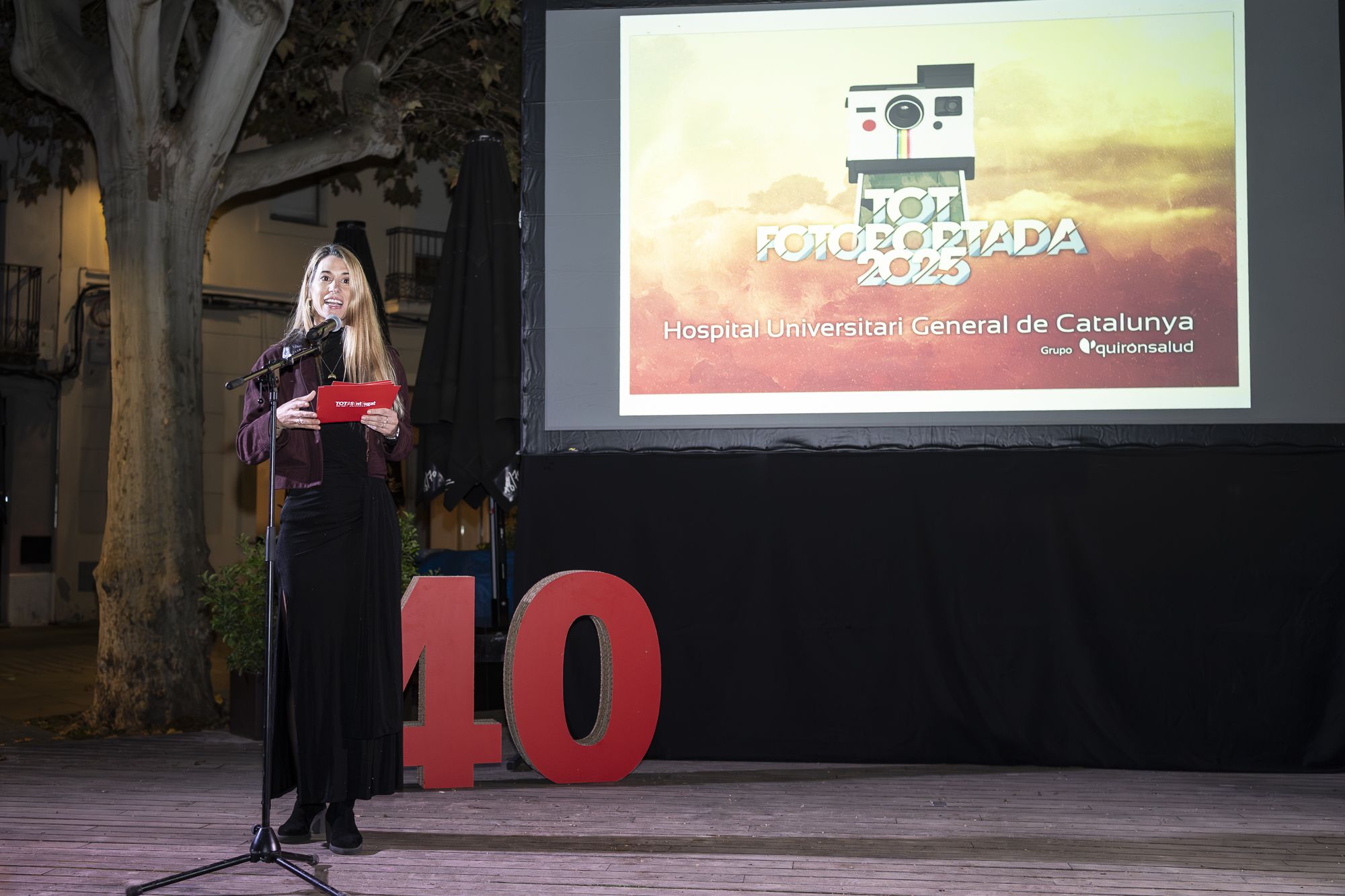 Acte d'entrega de premis i inauguració del 28è TOT Fotoportada FOTO: Mireia Comas (TOT Sant Cugat)