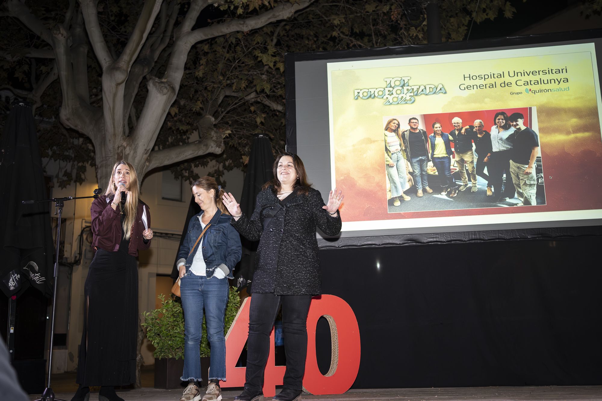 Acte d'entrega de premis i inauguració del 28è TOT Fotoportada FOTO: Mireia Comas (TOT Sant Cugat)