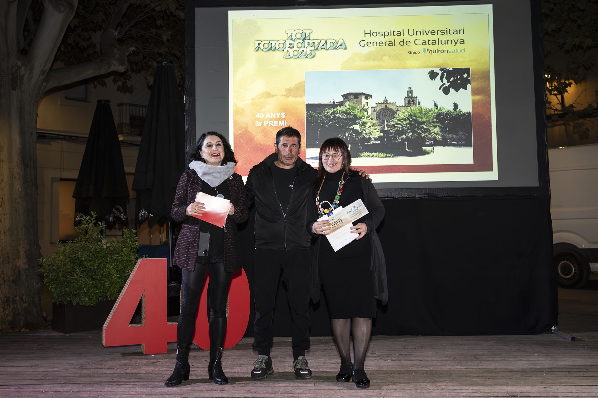 Acte d'entrega de premis i inauguració del 28è TOT Fotoportada FOTO: Mireia Comas (TOT Sant Cugat)