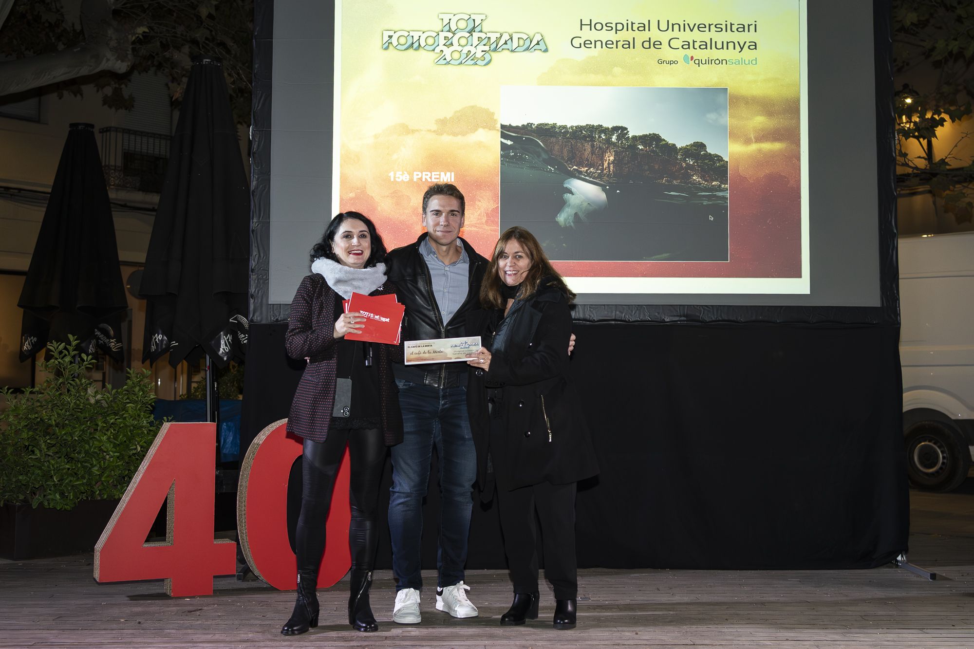 Acte d'entrega de premis i inauguració del 28è TOT Fotoportada FOTO: Mireia Comas (TOT Sant Cugat)