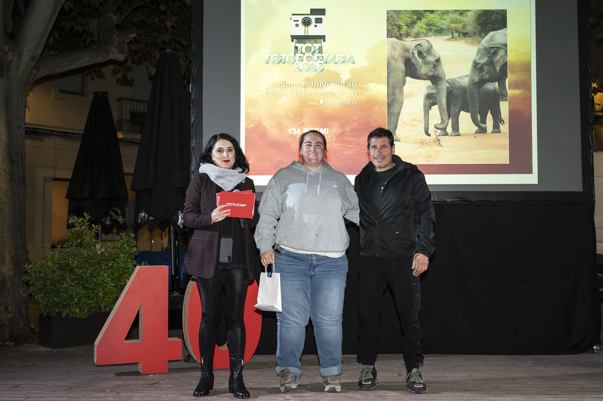 Acte d'entrega de premis i inauguració del 28è TOT Fotoportada FOTO: Mireia Comas (TOT Sant Cugat)
