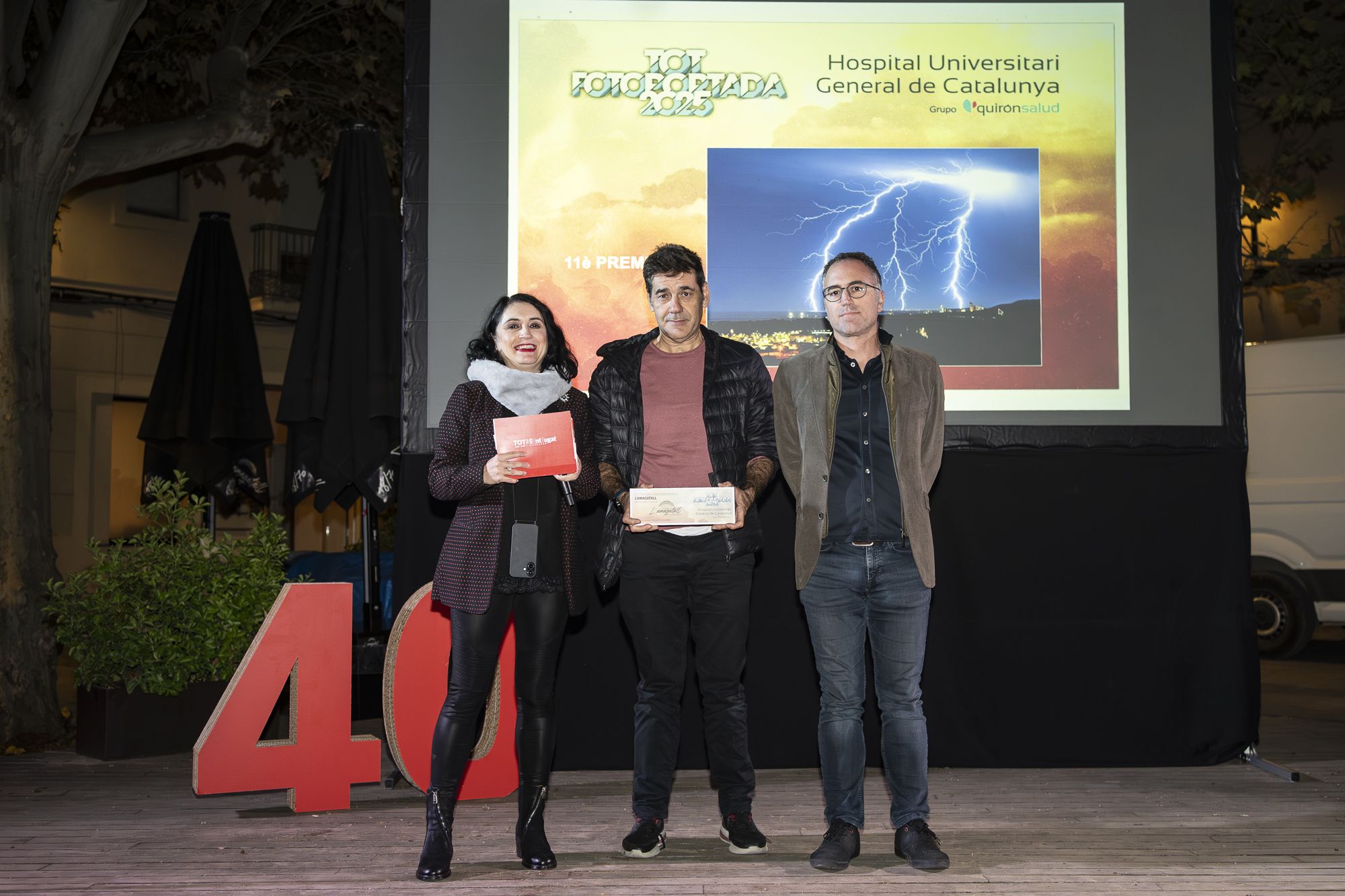 Acte d'entrega de premis i inauguració del 28è TOT Fotoportada FOTO: Mireia Comas (TOT Sant Cugat)