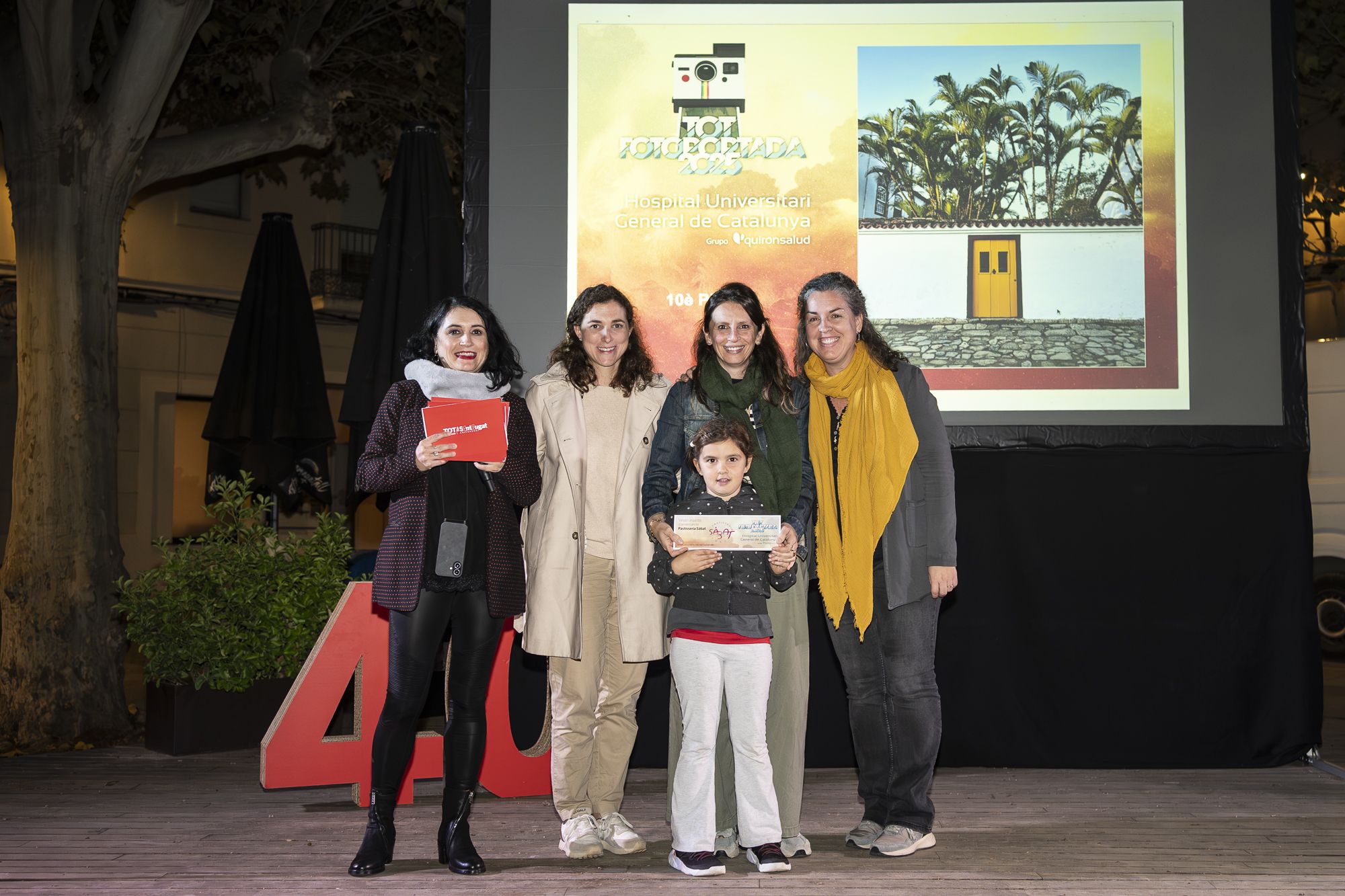 Acte d'entrega de premis i inauguració del 28è TOT Fotoportada FOTO: Mireia Comas (TOT Sant Cugat)