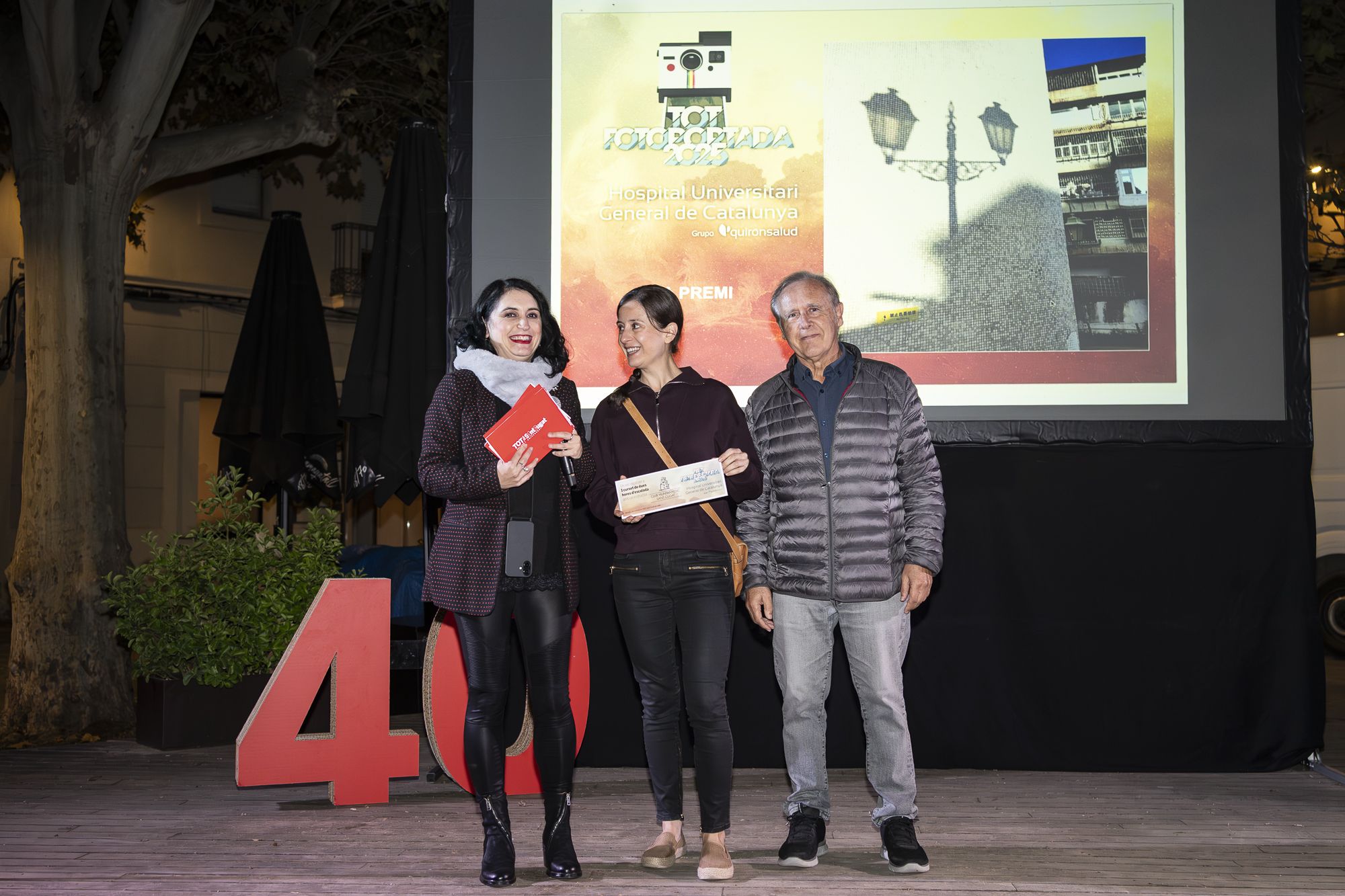 Acte d'entrega de premis i inauguració del 28è TOT Fotoportada FOTO: Mireia Comas (TOT Sant Cugat)