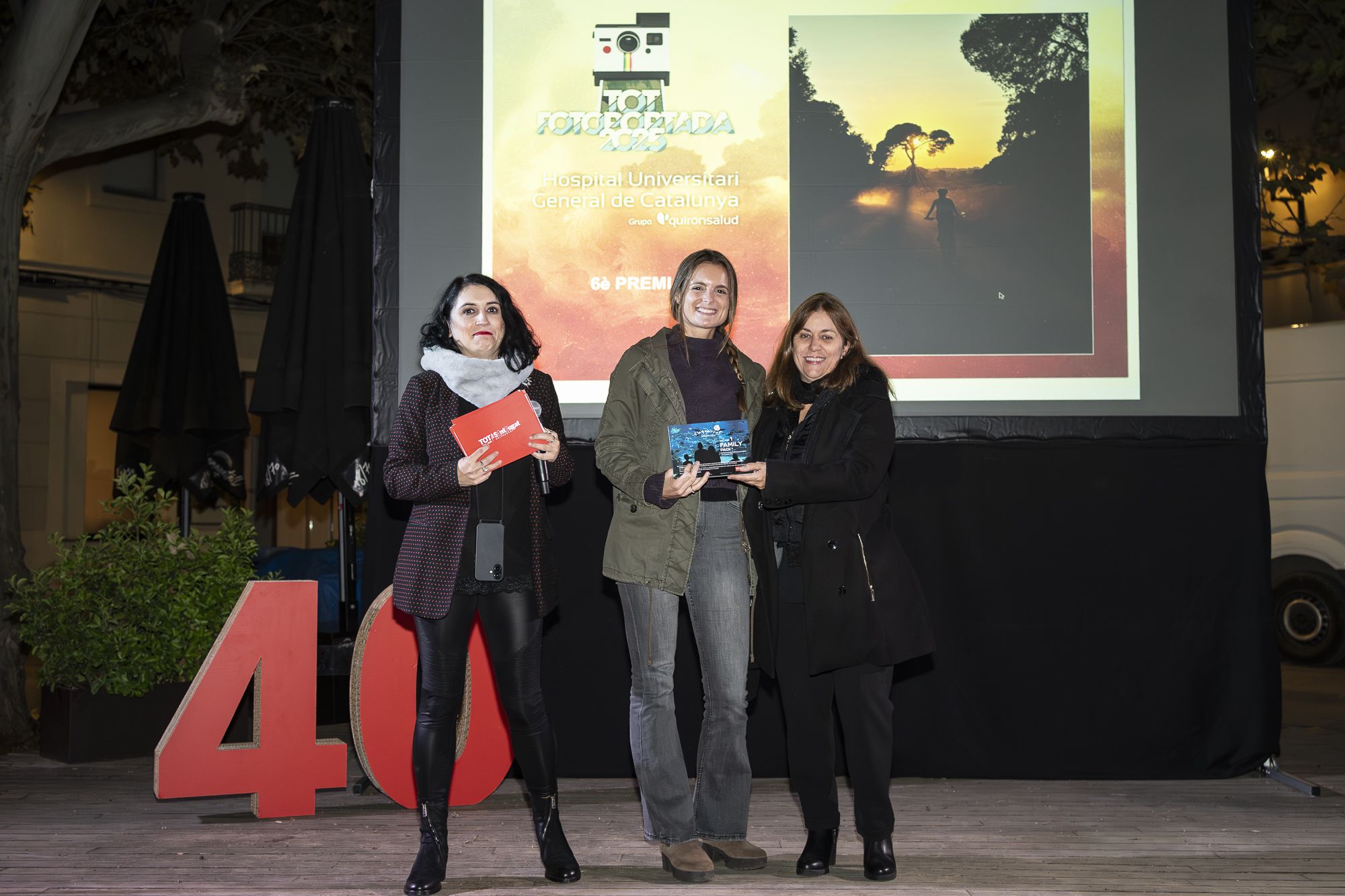 Acte d'entrega de premis i inauguració del 28è TOT Fotoportada FOTO: Mireia Comas (TOT Sant Cugat)