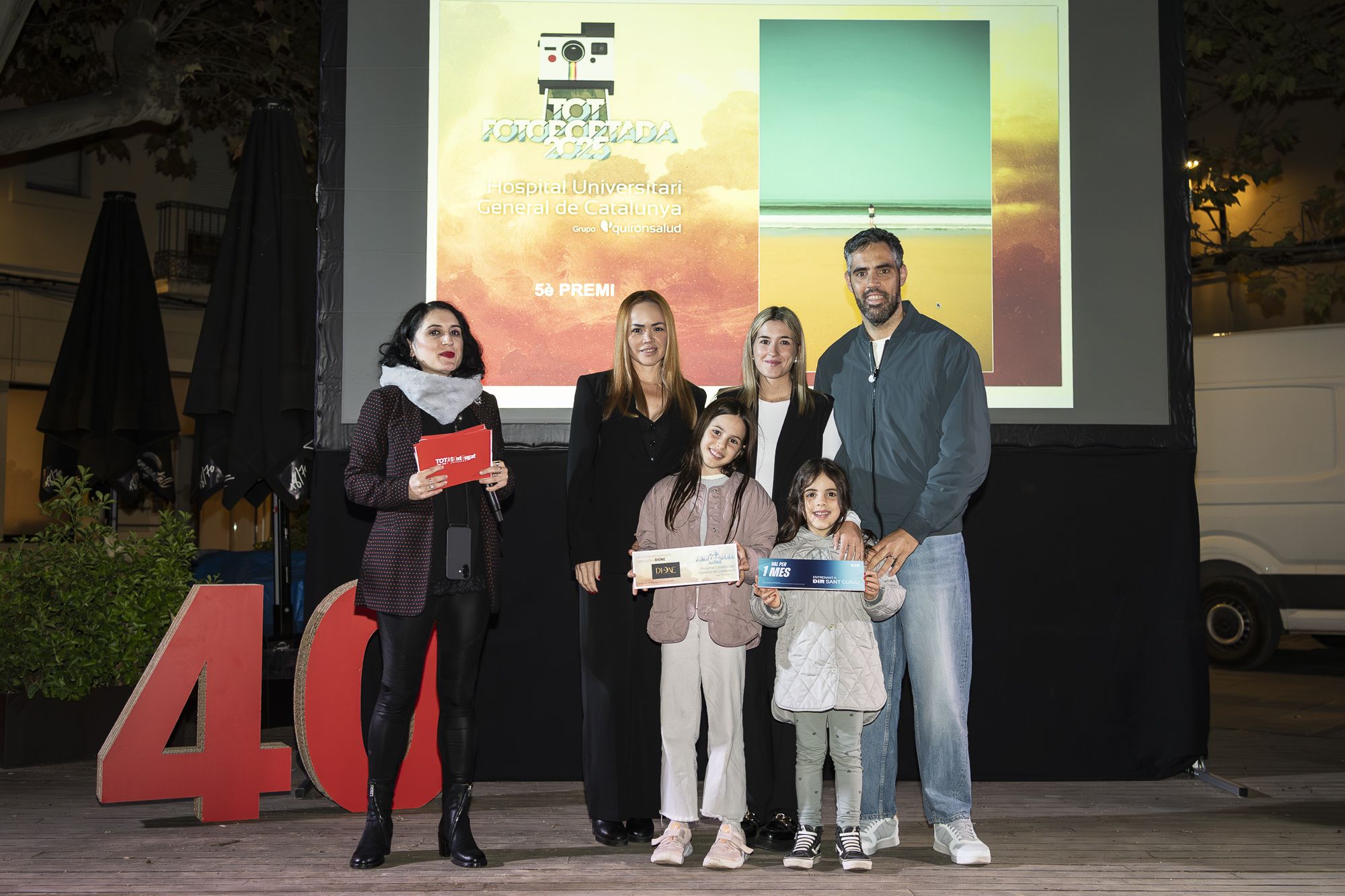 Acte d'entrega de premis i inauguració del 28è TOT Fotoportada FOTO: Mireia Comas (TOT Sant Cugat)