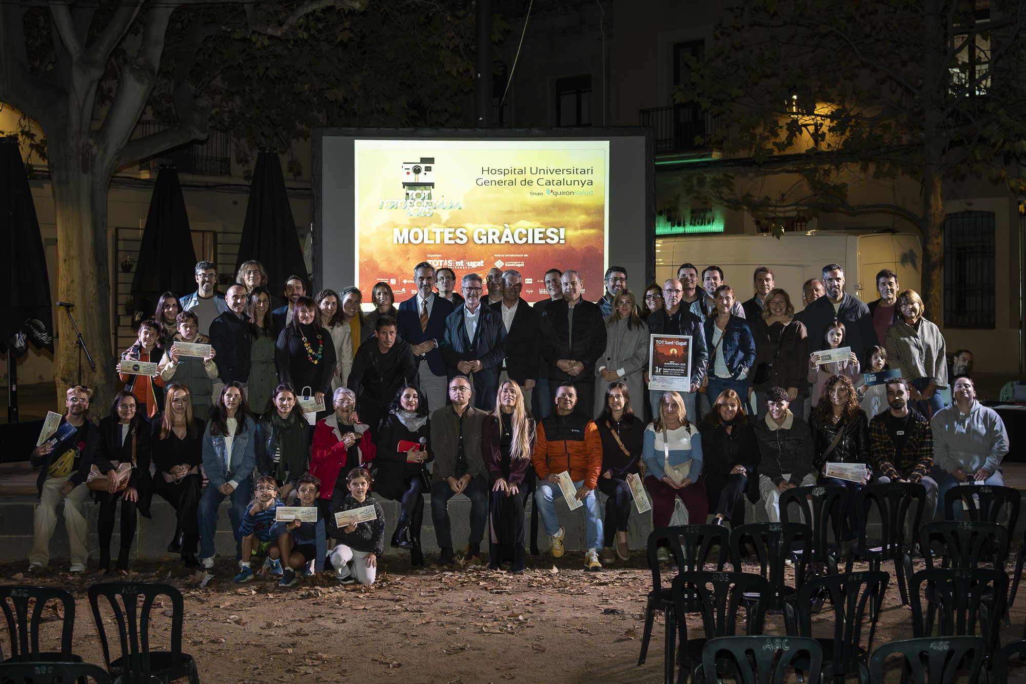 Acte d'entrega de premis i inauguració del 28è TOT Fotoportada FOTO: Mireia Comas (TOT Sant Cugat)