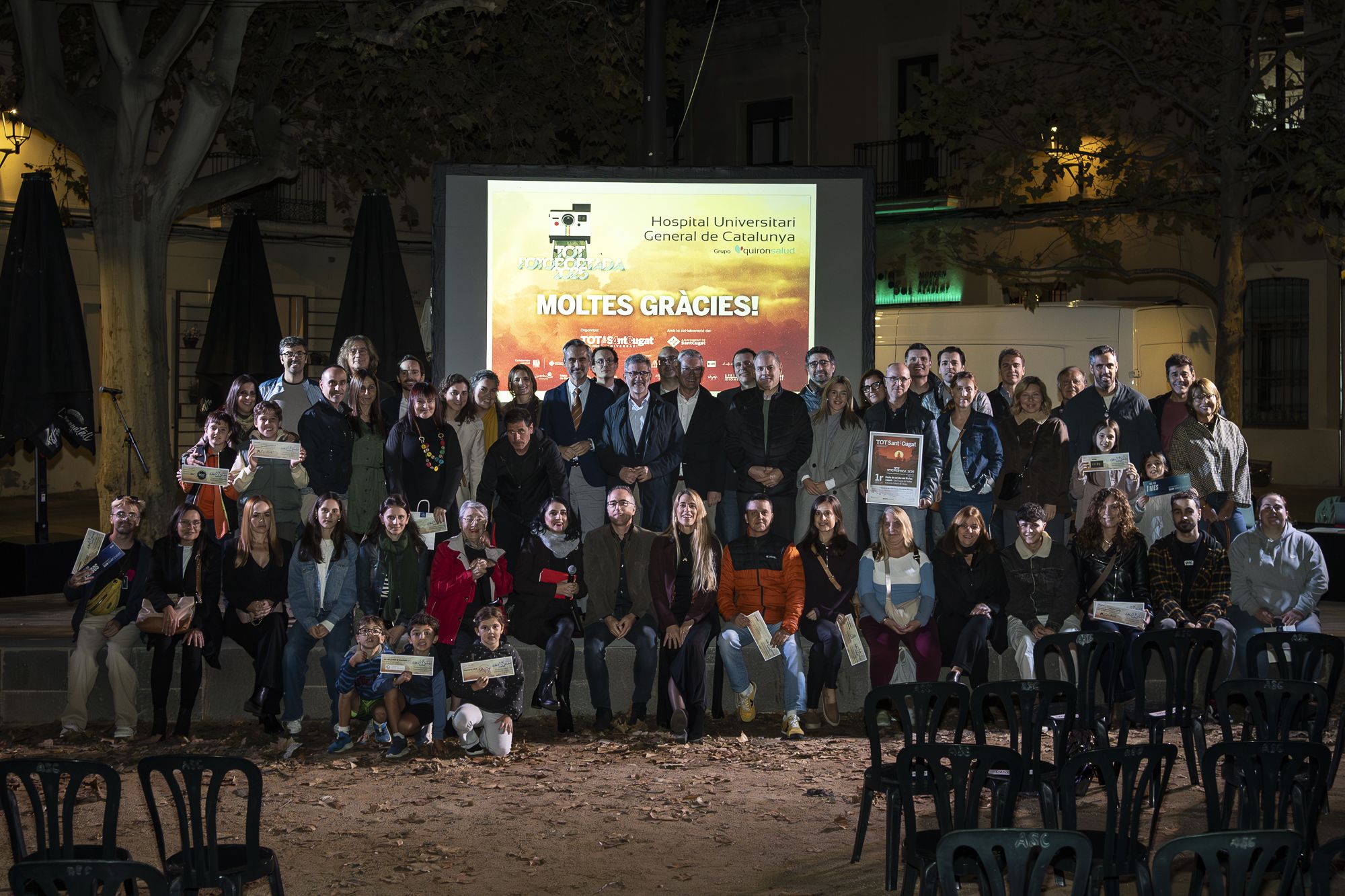 Acte d'entrega de premis i inauguració del 28è TOT Fotoportada FOTO: Mireia Comas (TOT Sant Cugat)