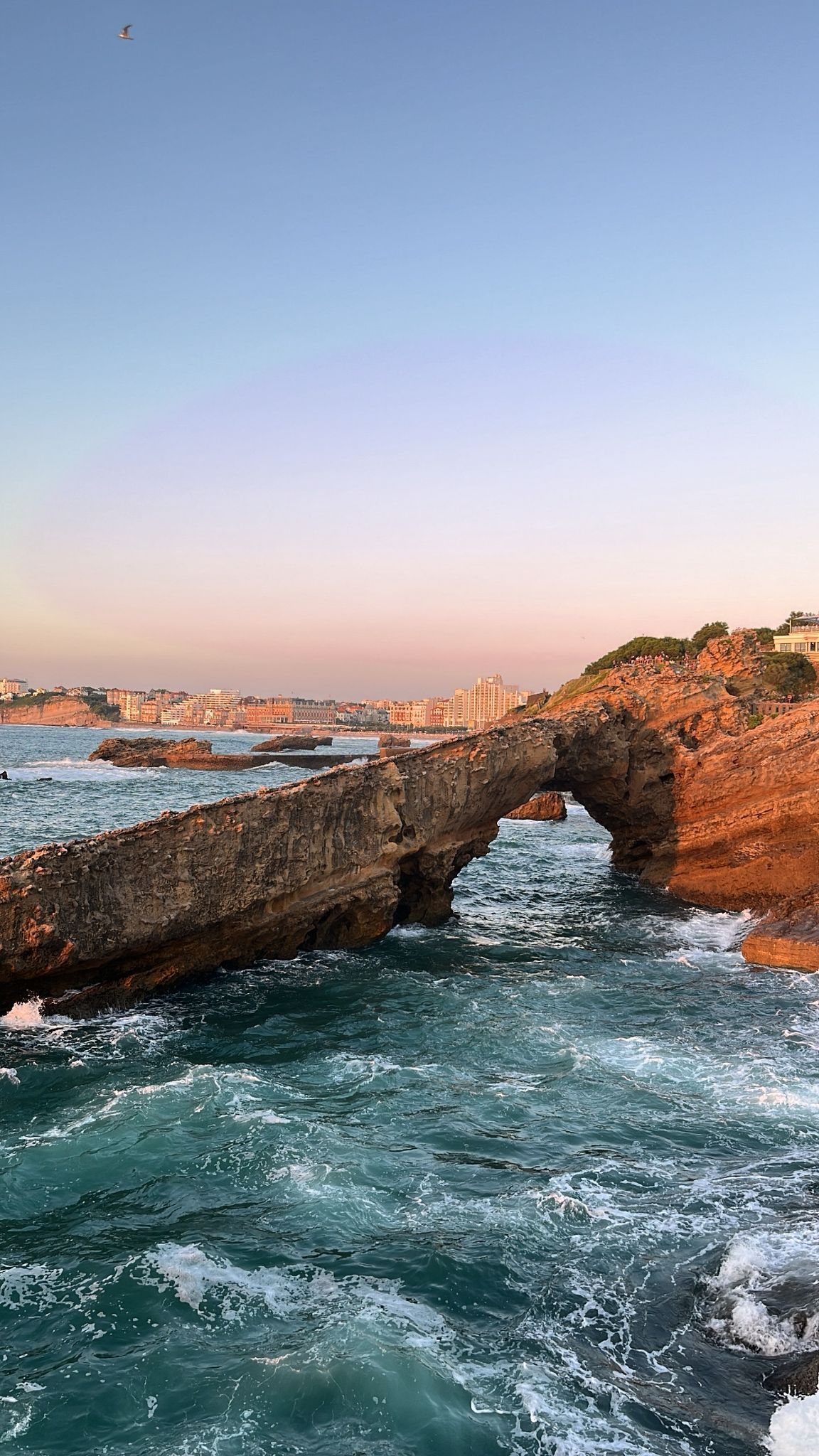 Pedra, mar i horitzó - Biarritz , Pais Vasc, Francès FOTO: Marc Capel López