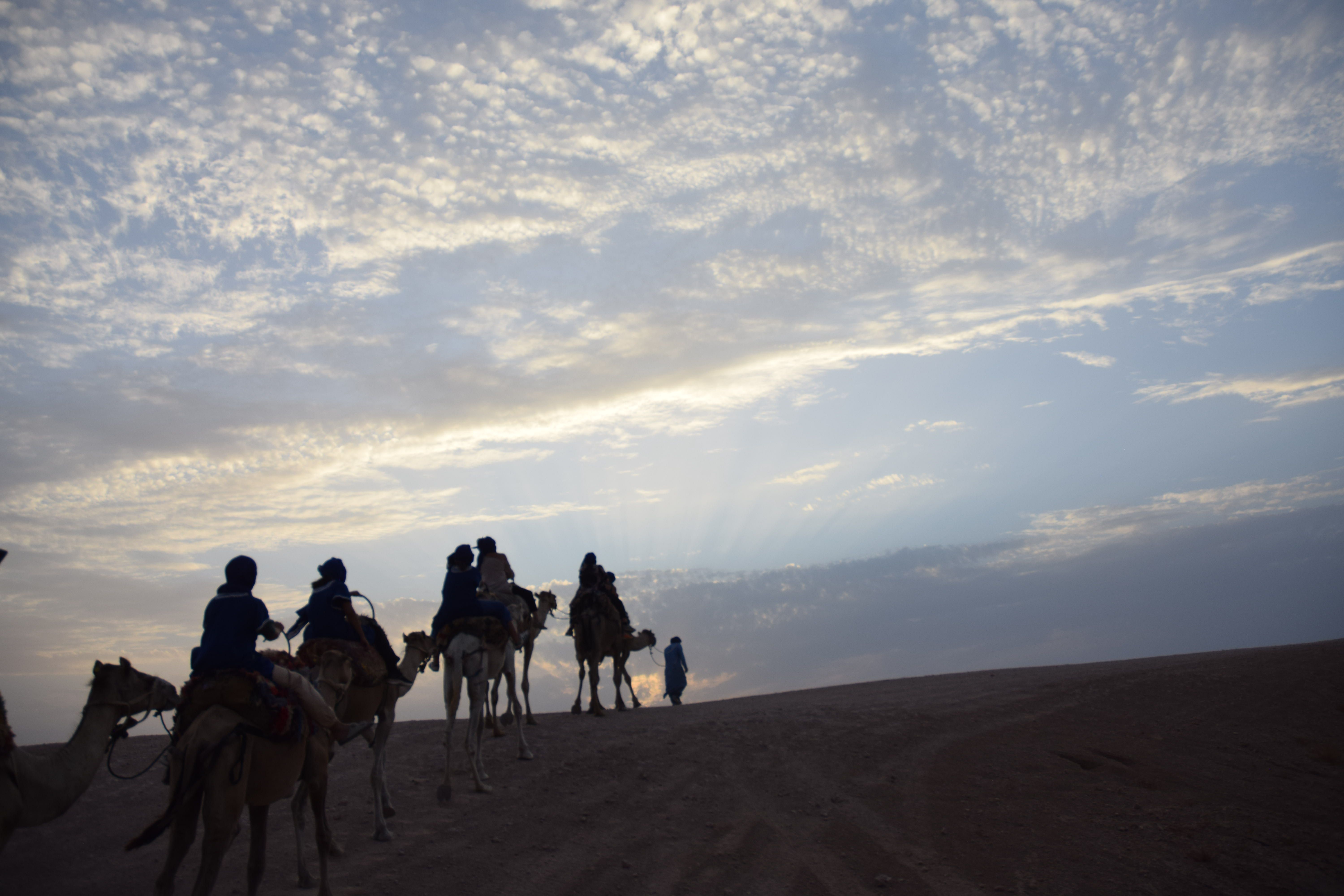 Rayando el sol - Desierto Marrakech FOTO: Borja Morato de Rojas