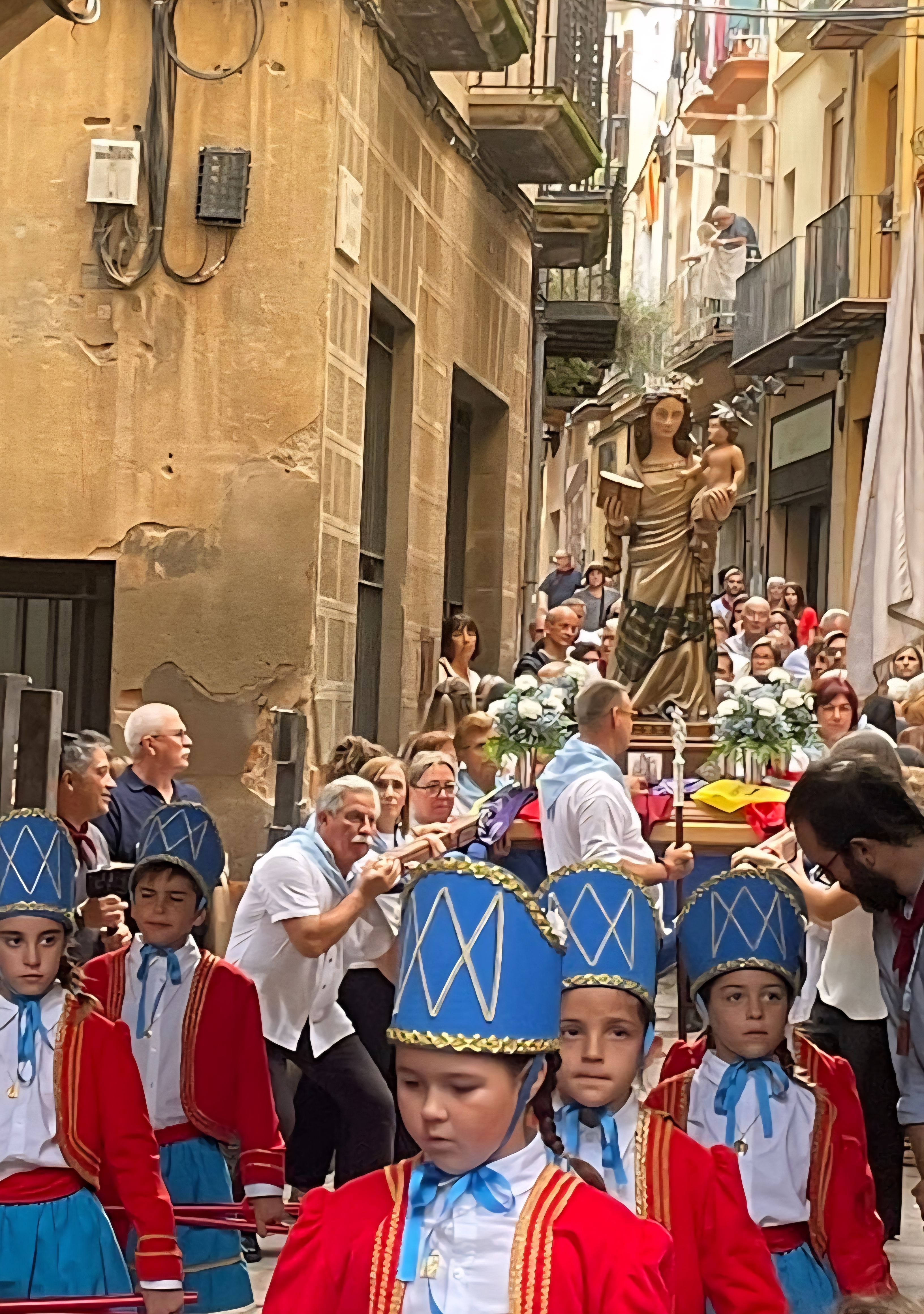 Processió de Festa Major - Cardona FOTO: Isabel Gironza