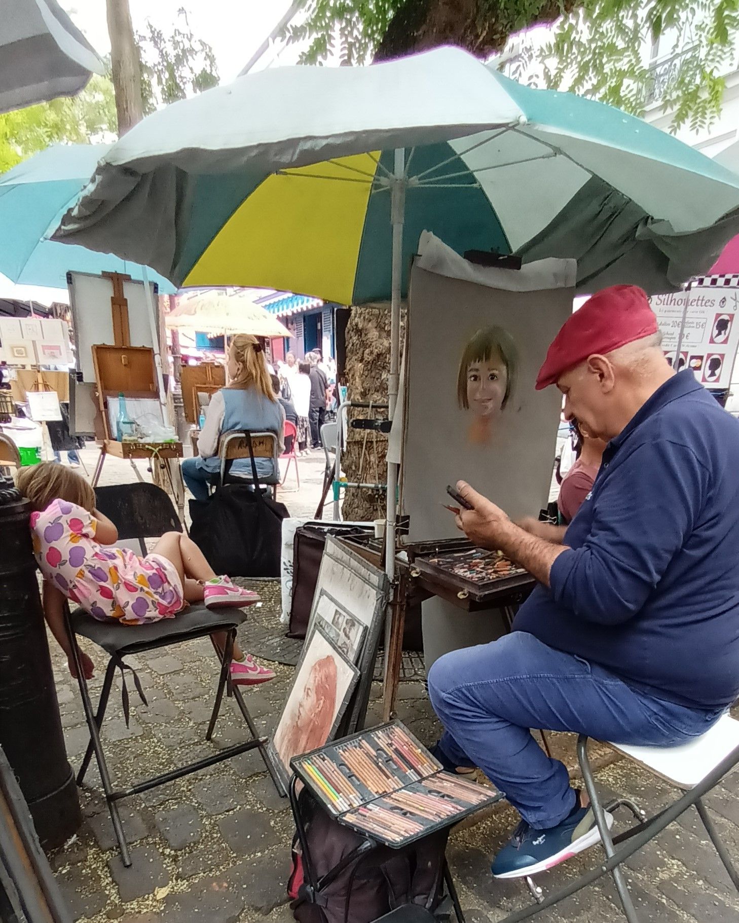 Plaça del Teatre - Montmatre - Paris FOTO: M. Llum Gomez Escalera