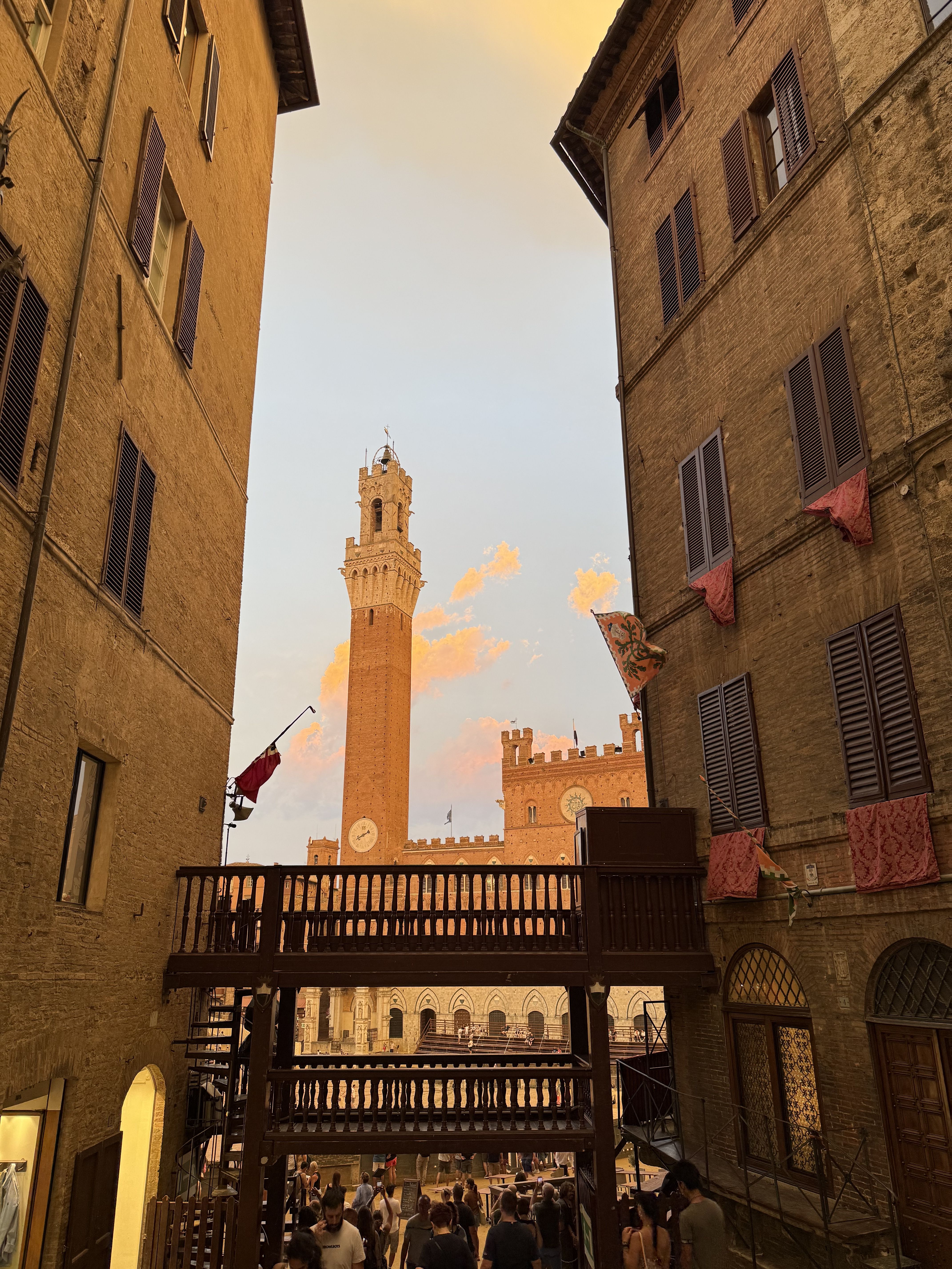 Piazza del Campo, en el palio - Siena, Itàlia FOTO: Cristina Rivela Padreda