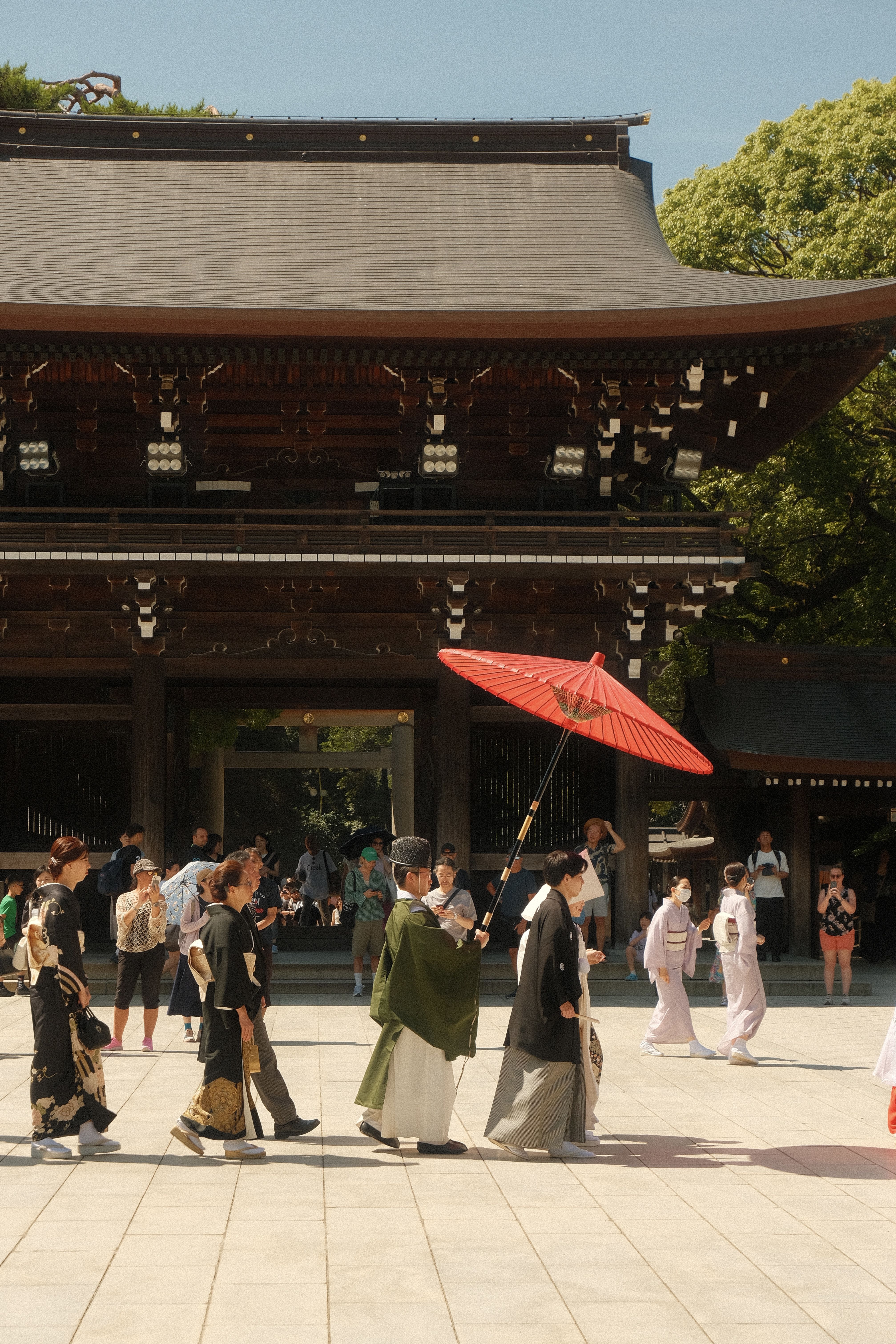 Para-sol vermell - Tòquio, Japó FOTO: Miquel Serra