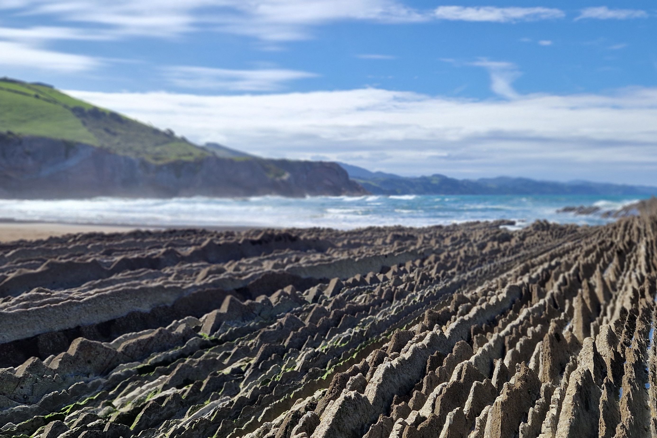 Terra, mar i cel - Flysh, Zumaia, España FOTO: Javier García Criado 