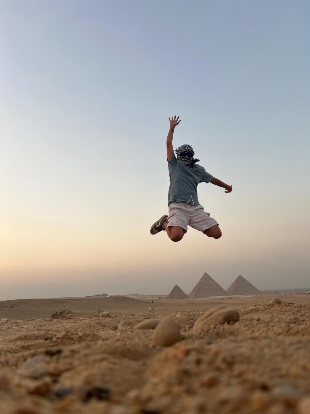 Un salt faraònic - Egipte FOTO: Mónica de Castro Almirall