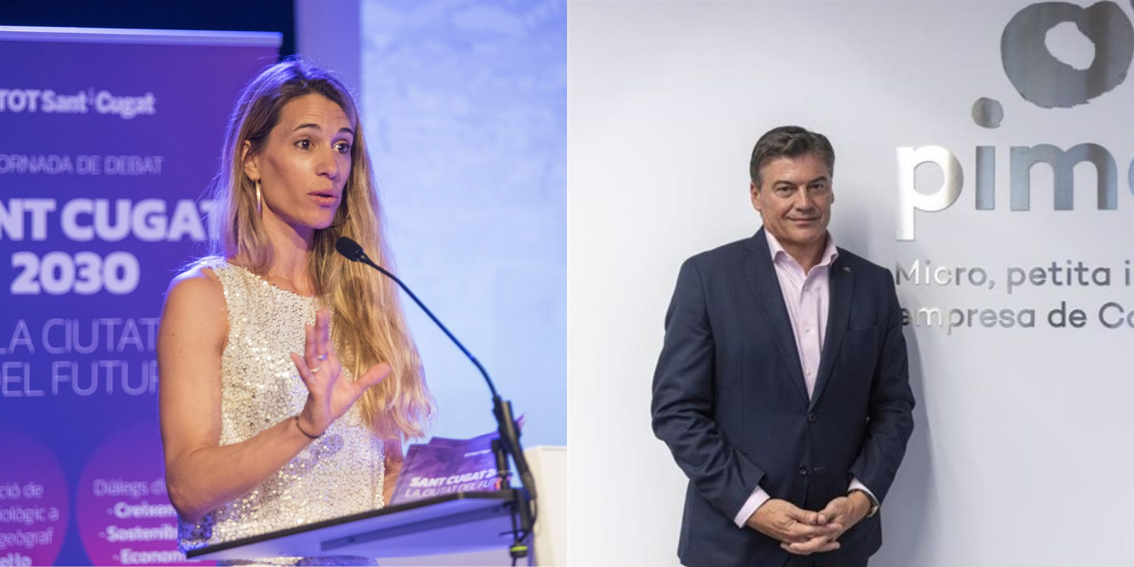 Laura Grau, directora general del TOT Sant Cugat, i Antoni Cañete, president de Pimec, faran una taula rodona en la 3a Nit de l'Empresa del Rotary Club de Sant Cugat