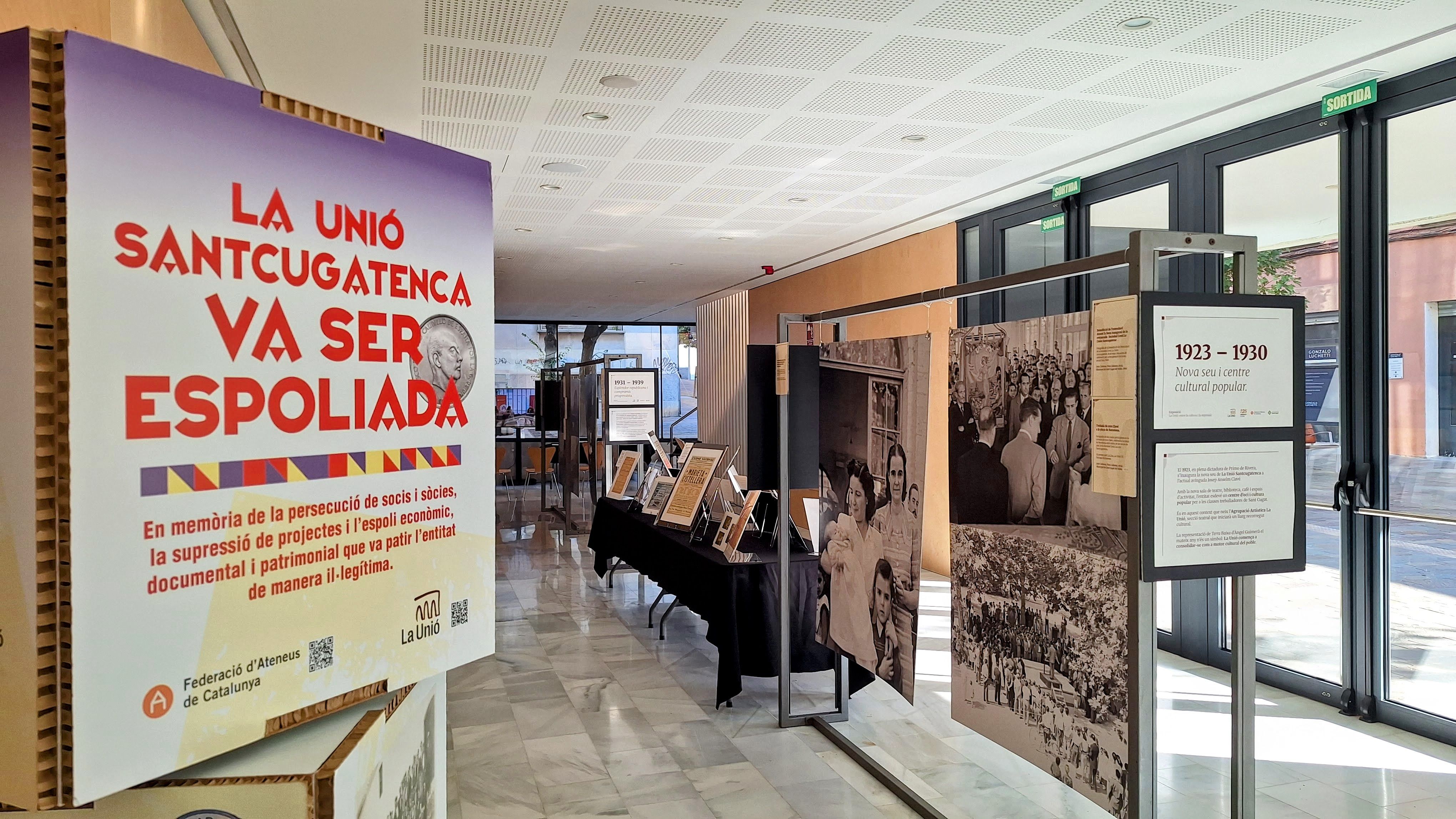 Exposició de La Unió Santcugatenca. FOTO: La Unió Santcugatenca