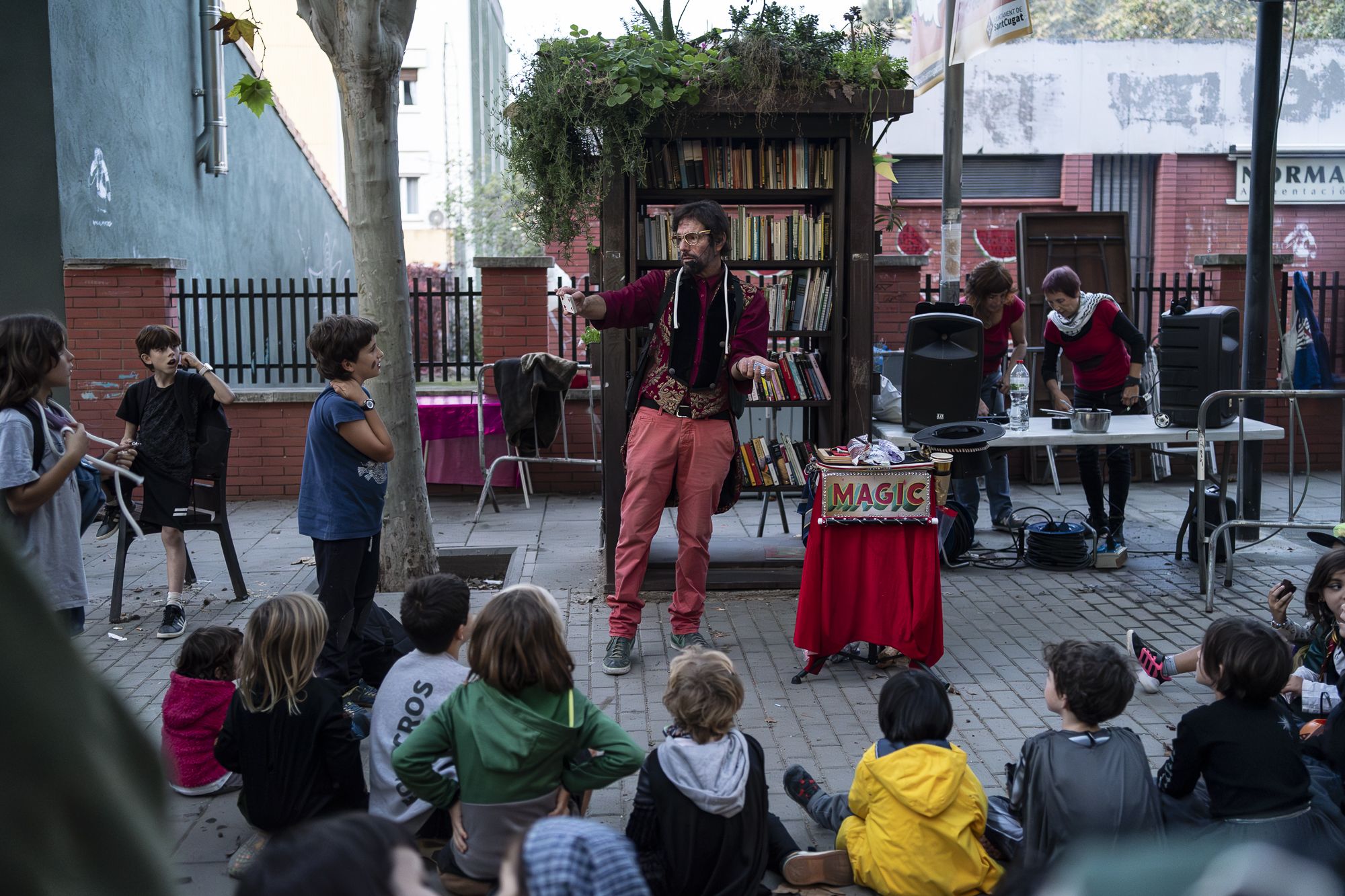 Castanyada i Halloween a la Floresta. FOTO: Mireia Comas (TOT Sant Cugat)