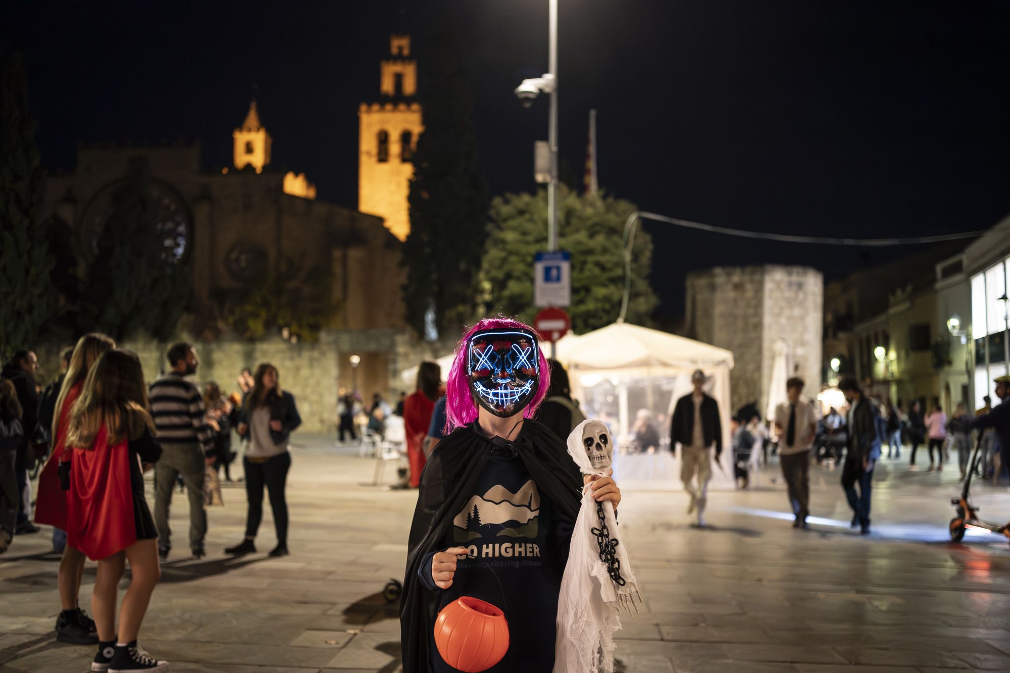 Halloween al centre de Sant Cugat. FOTO: Mireia Comas (TOT Sant Cugat)