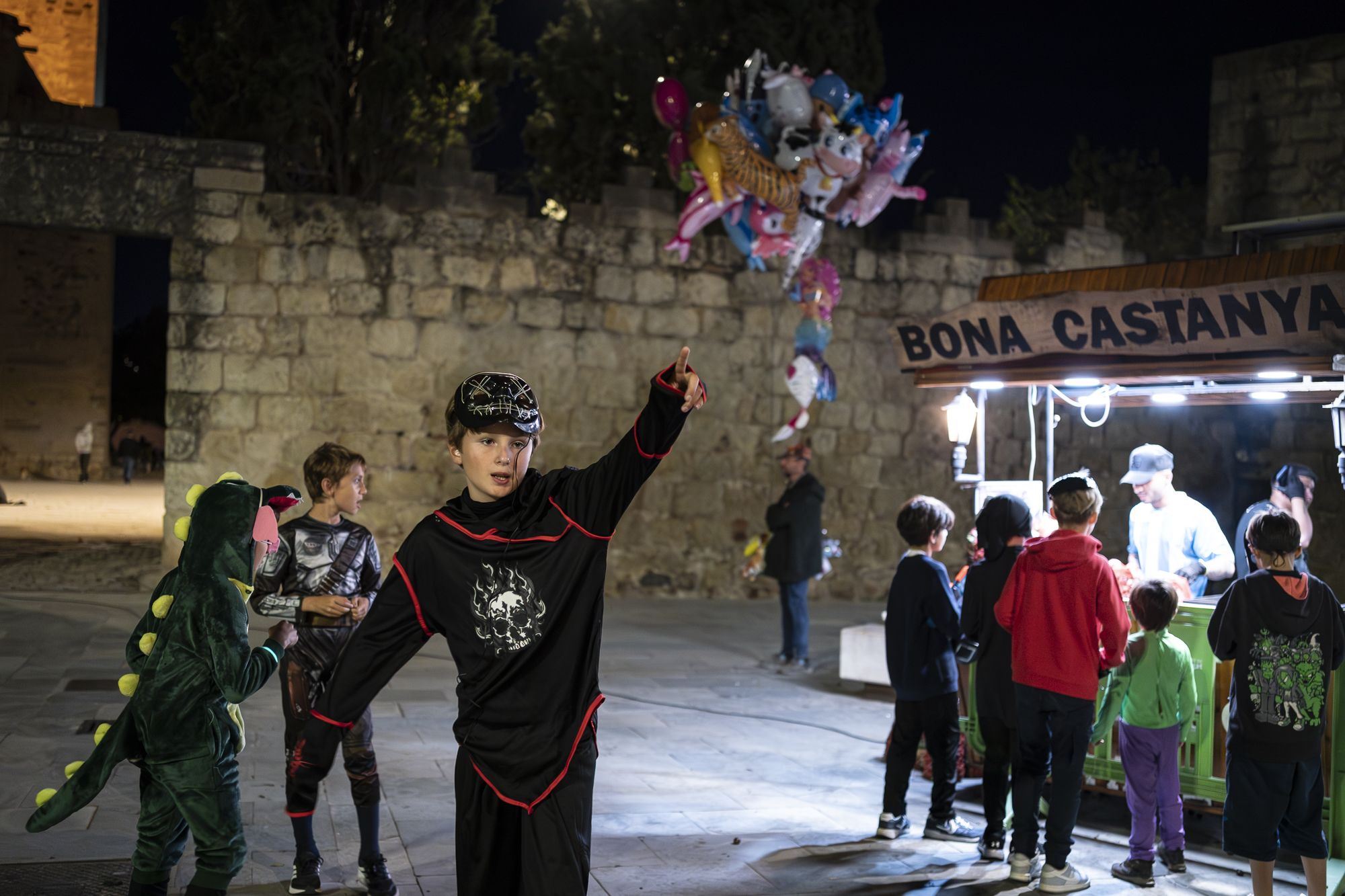 Halloween al centre de Sant Cugat. FOTO: Mireia Comas (TOT Sant Cugat)