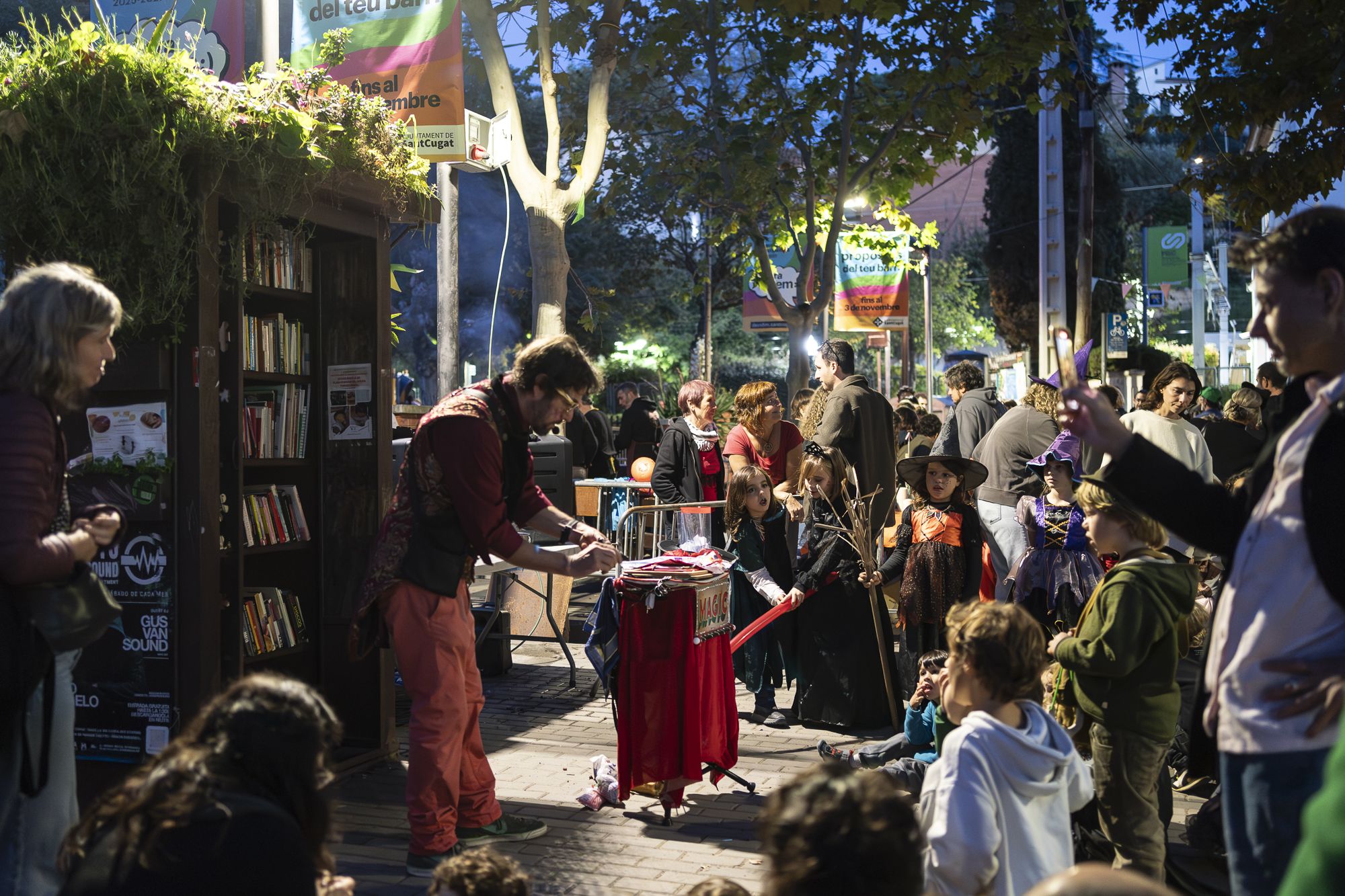 Castanyada i Halloween a la Floresta. FOTO: Mireia Comas (TOT Sant Cugat)