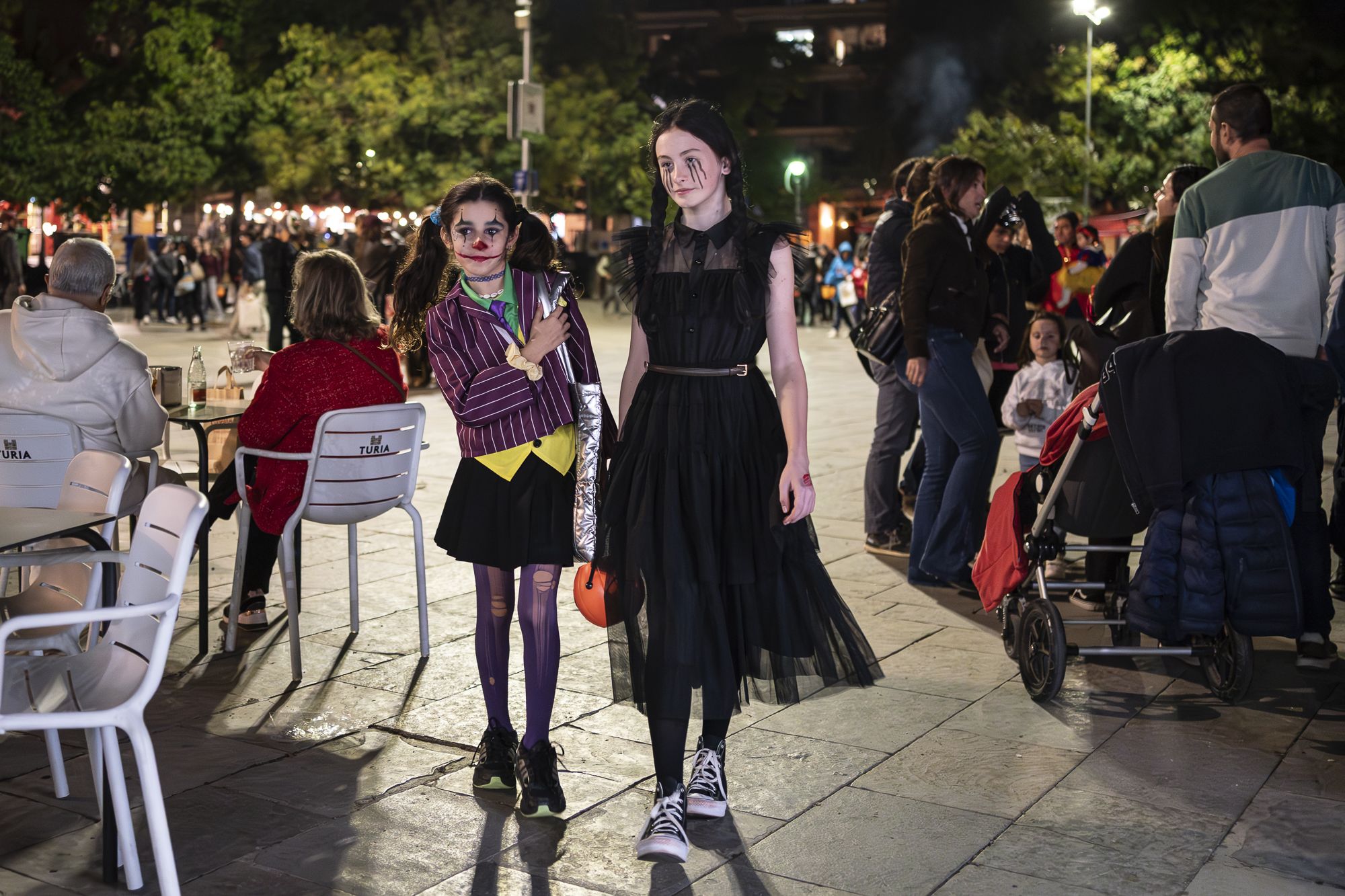 Halloween al centre de Sant Cugat. FOTO: Mireia Comas (TOT Sant Cugat)