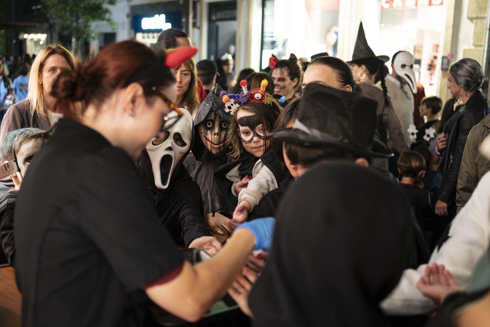 Halloween al centre de Sant Cugat. FOTO: Mireia Comas (TOT Sant Cugat)