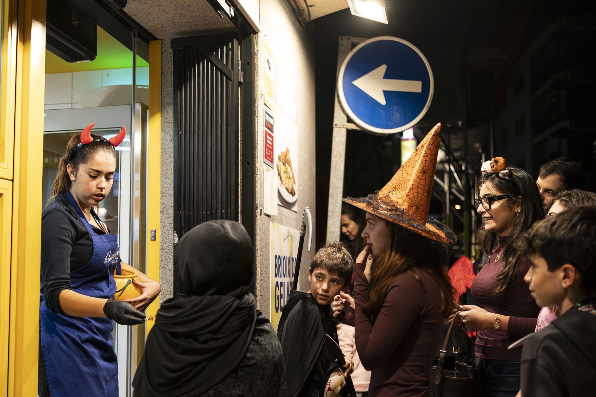 Halloween al centre de Sant Cugat. FOTO: Mireia Comas (TOT Sant Cugat)